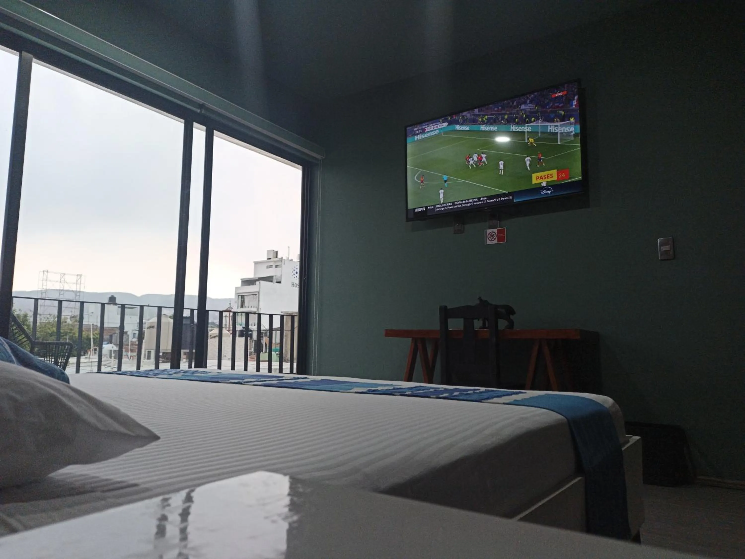 Bed in Hotel Momotus Tuxtla