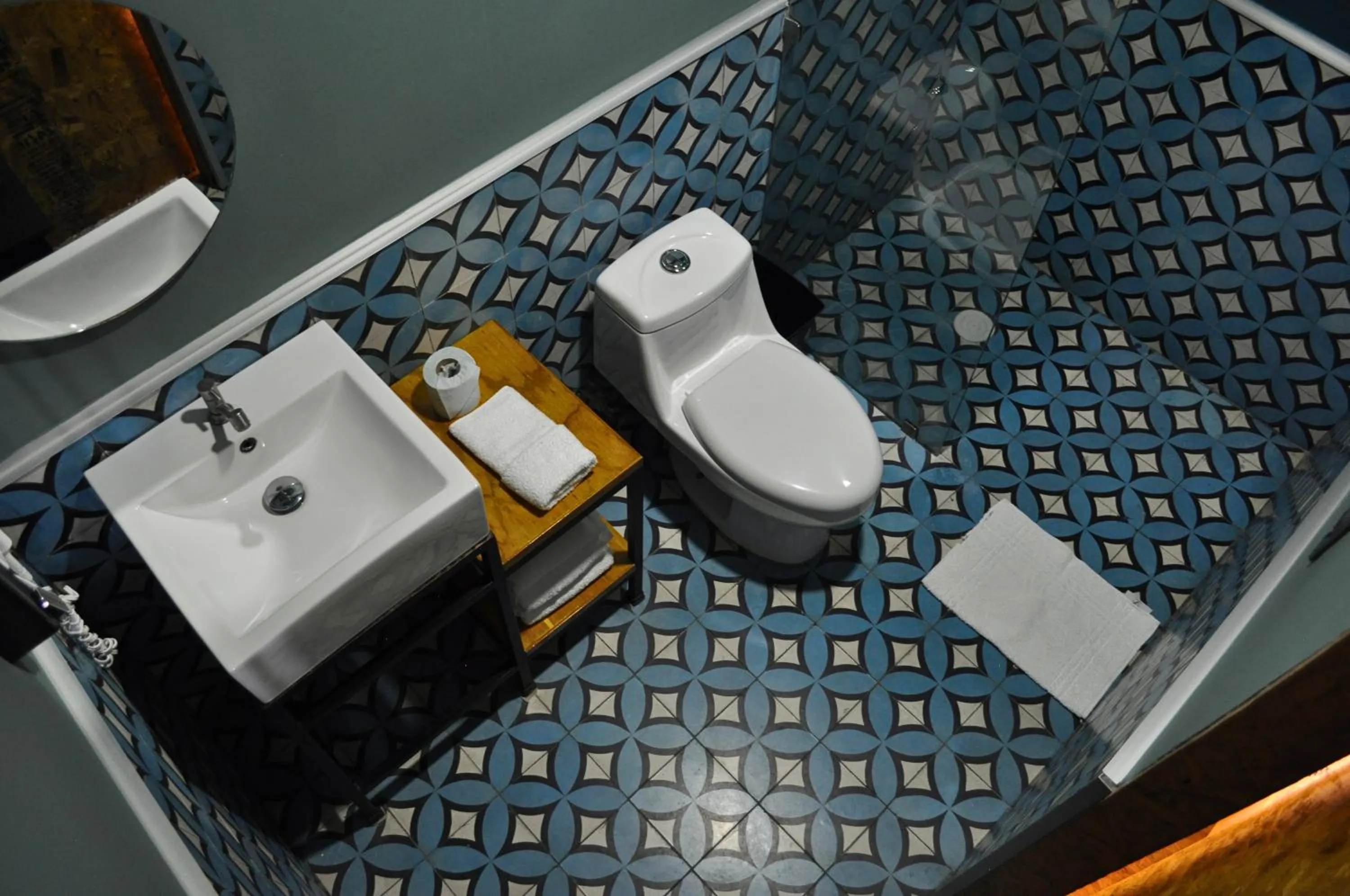 Bathroom in Hotel Momotus Tuxtla