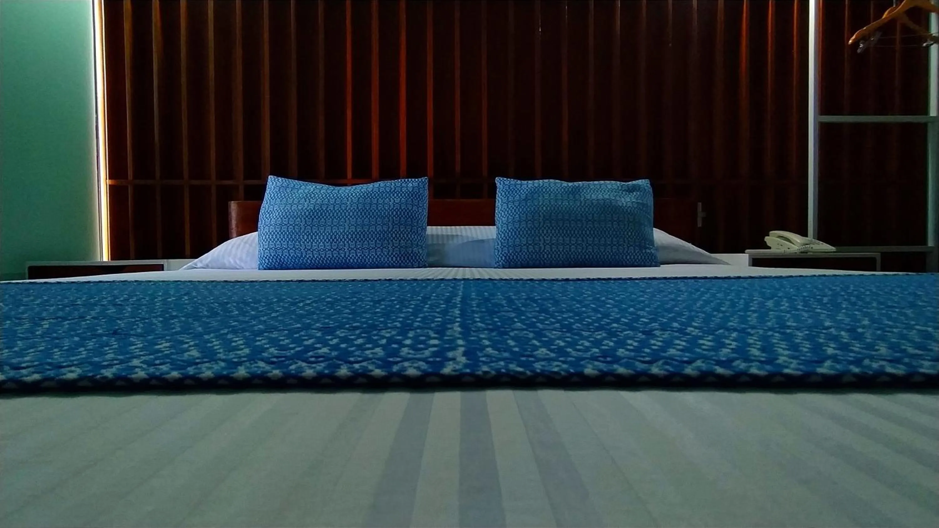 Bed in Hotel Momotus Tuxtla