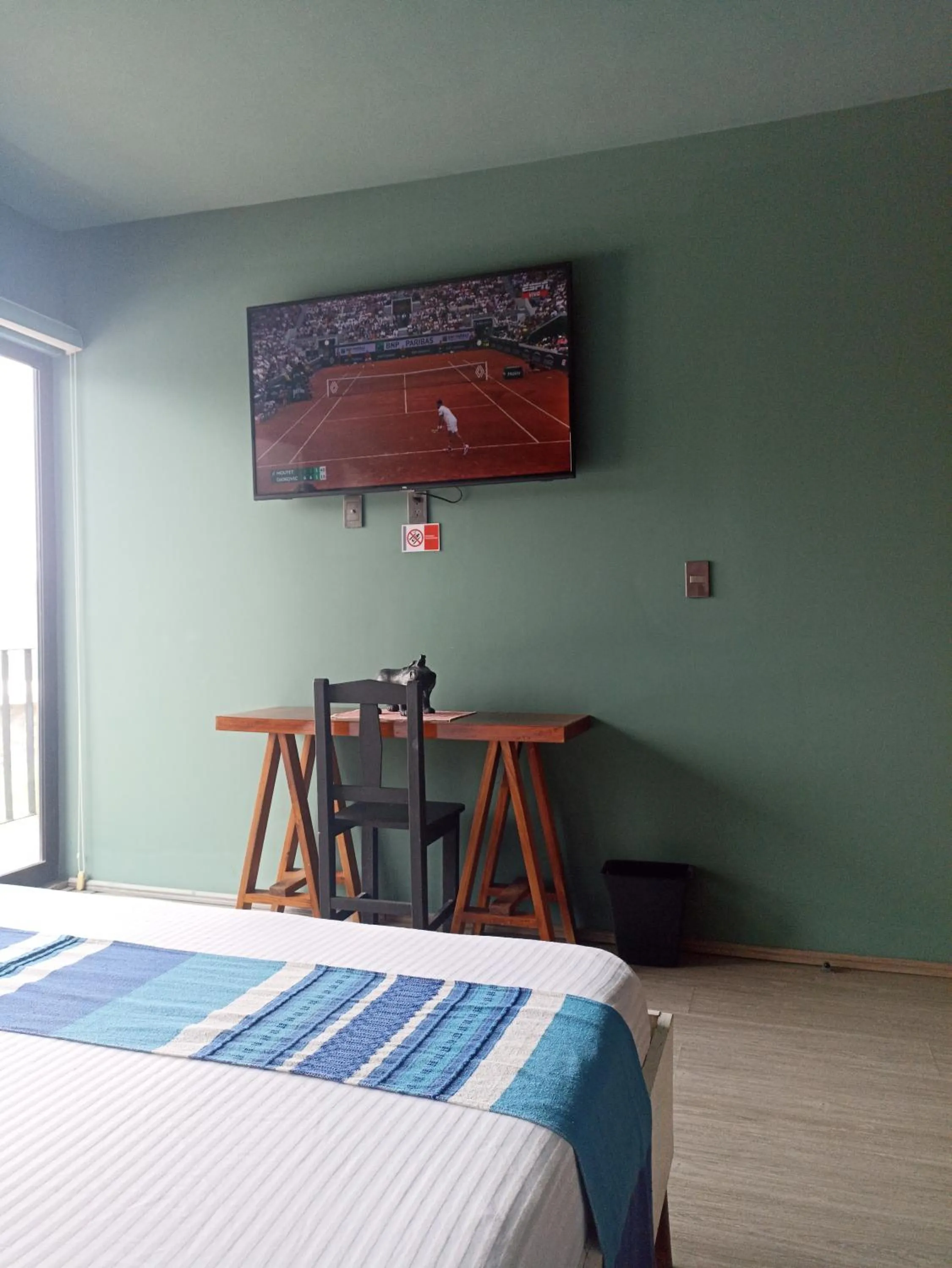 Bed in Hotel Momotus Tuxtla