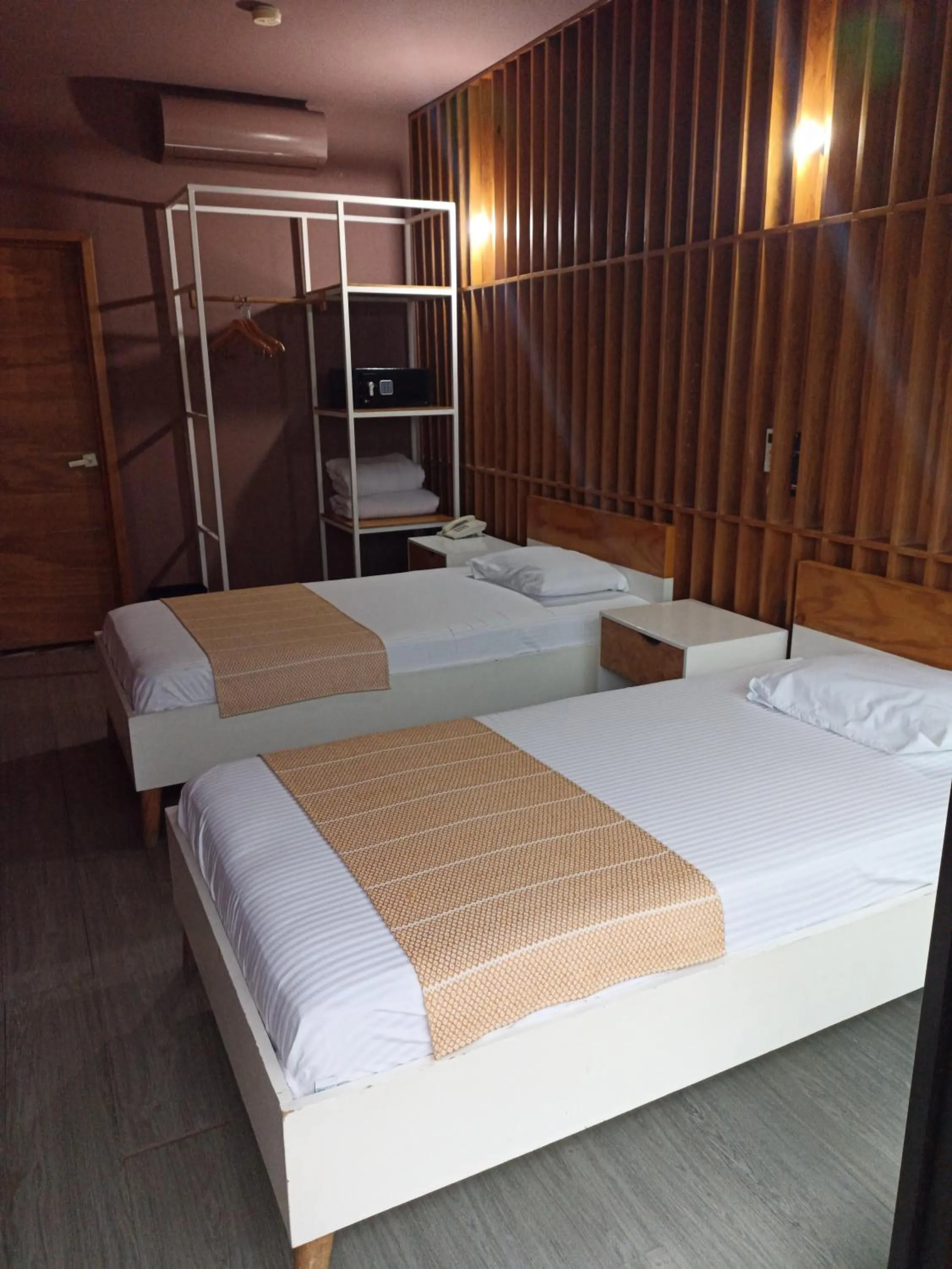 Bed in Hotel Momotus Tuxtla