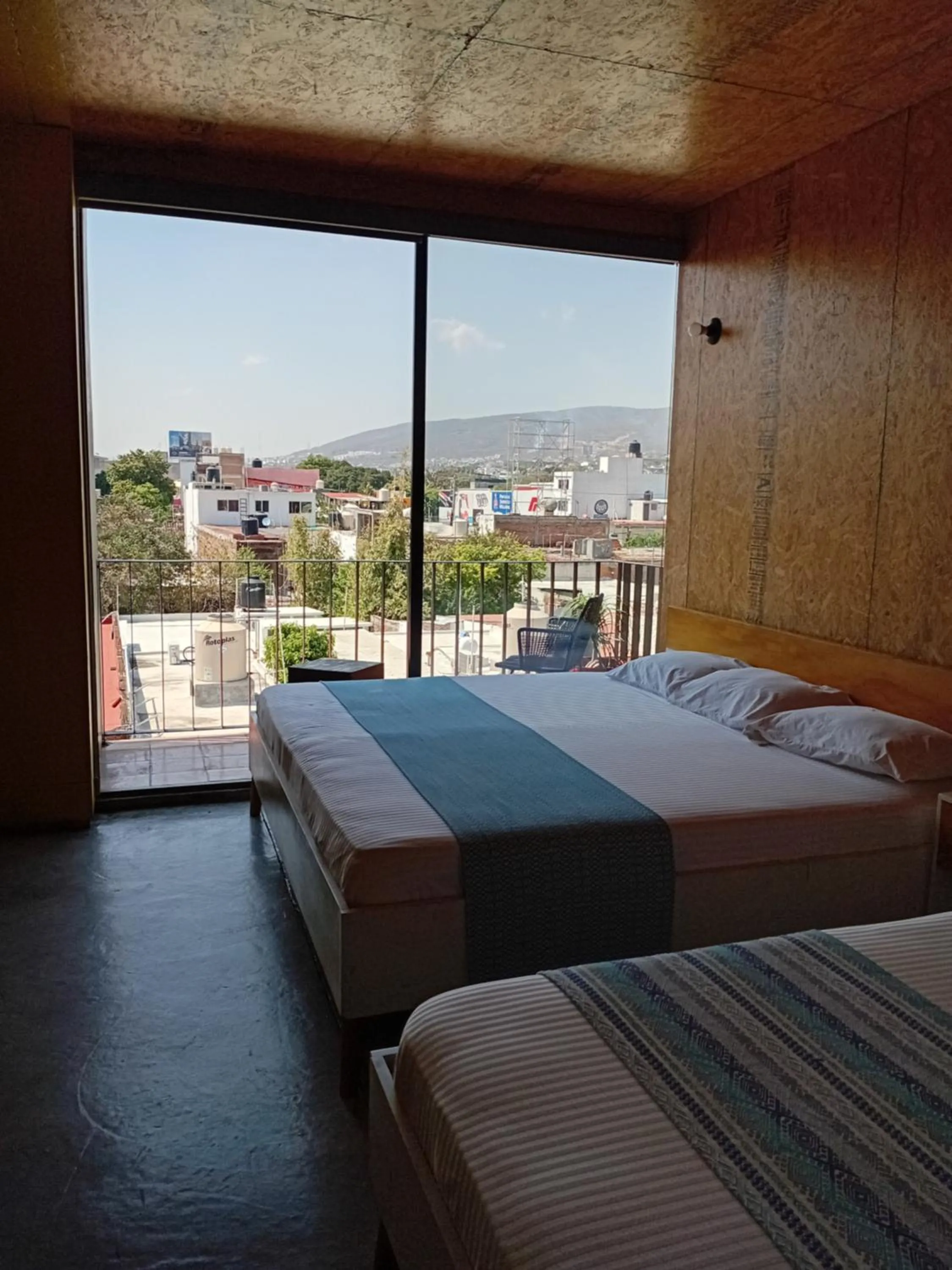 Bed in Hotel Momotus Tuxtla