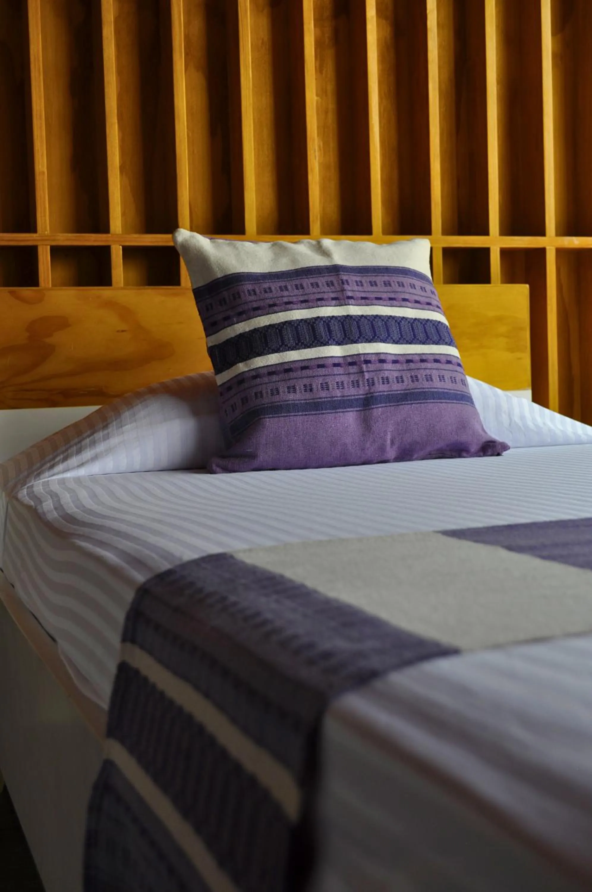 Bed in Hotel Momotus Tuxtla