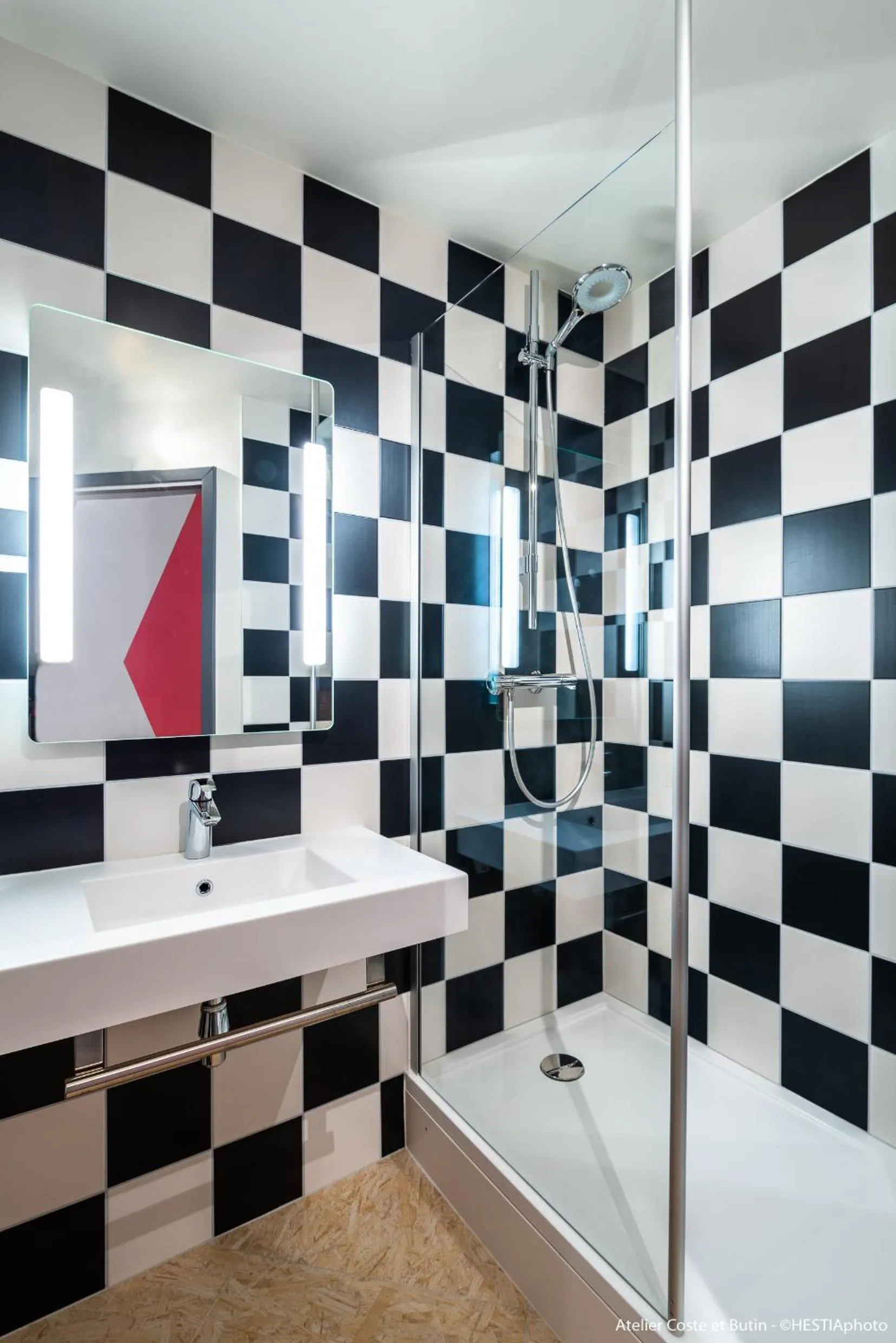 Toilet in ibis Styles Bâle-Mulhouse Aéroport