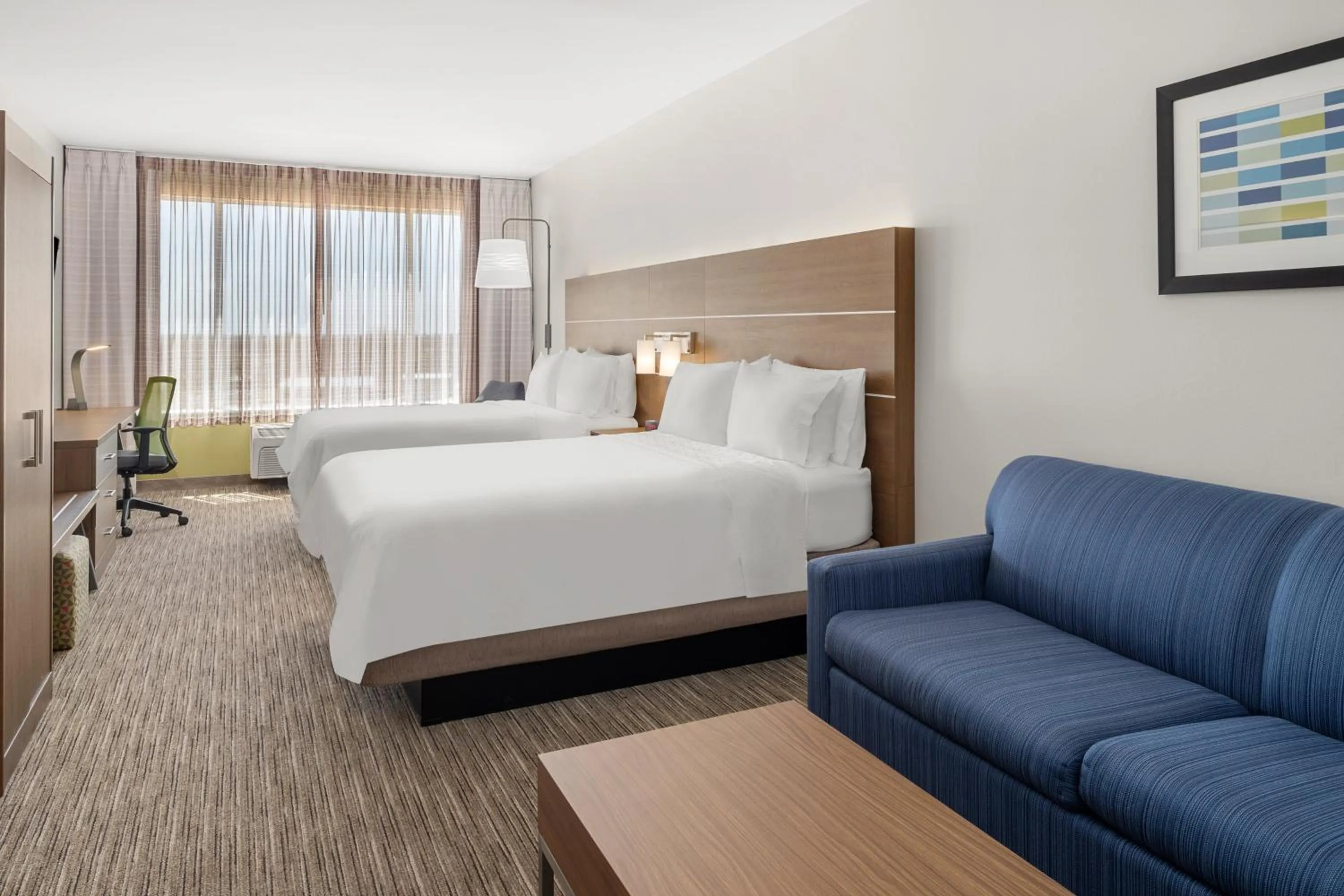 Photo of the whole room, Bed in Holiday Inn Express & Suites Graham by IHG