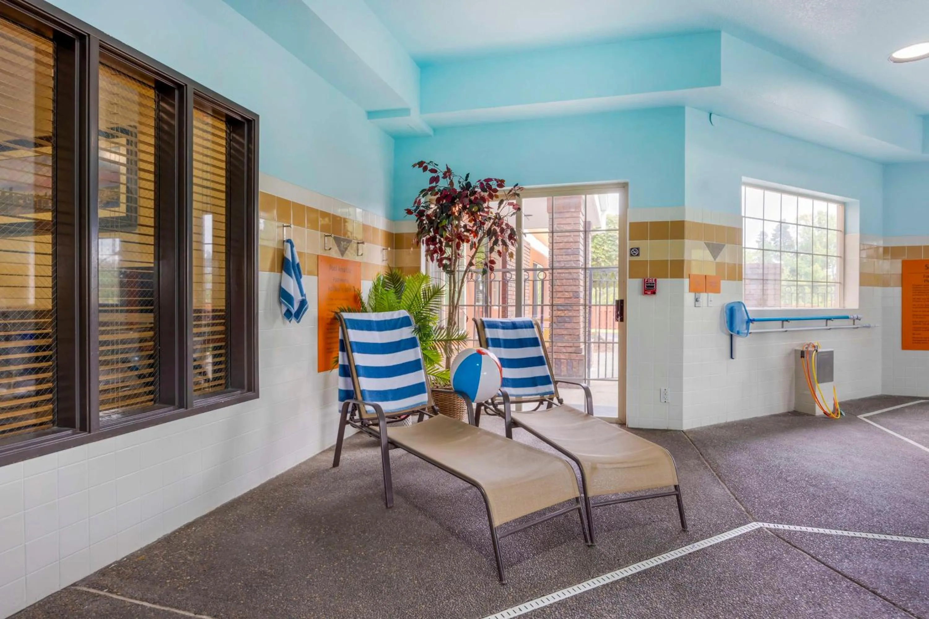 Pool view in Best Western Plus Northwind Inn & Suites