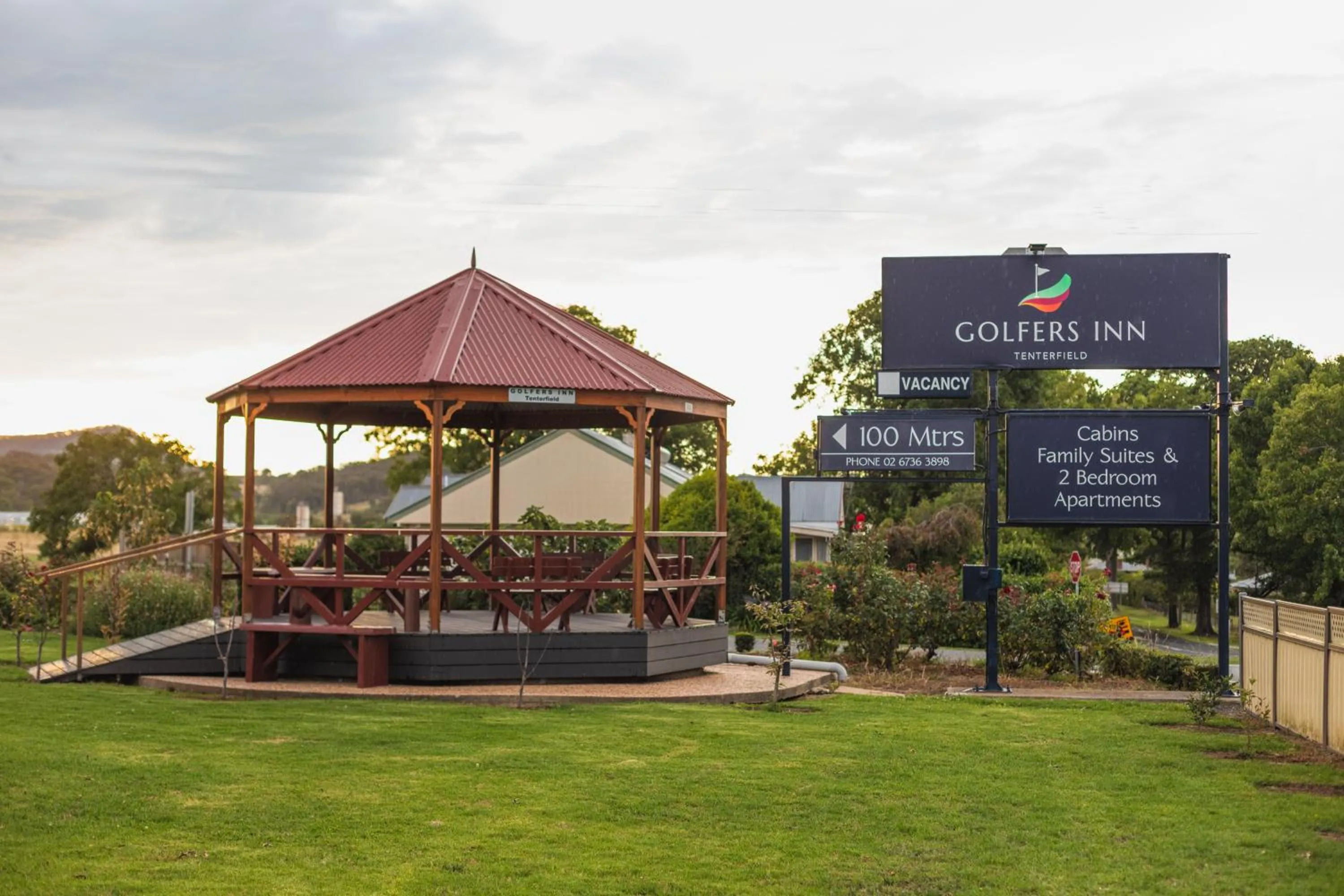 Garden in Golfers Inn