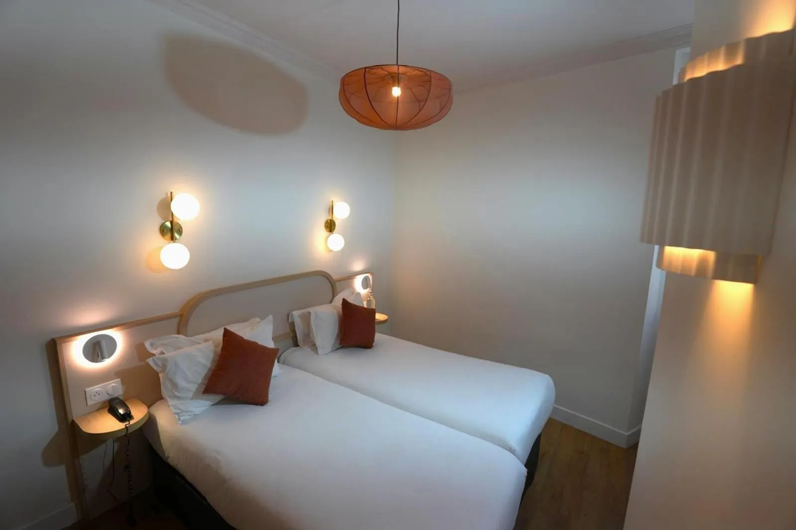 Bed in Hotel Boréal Nice