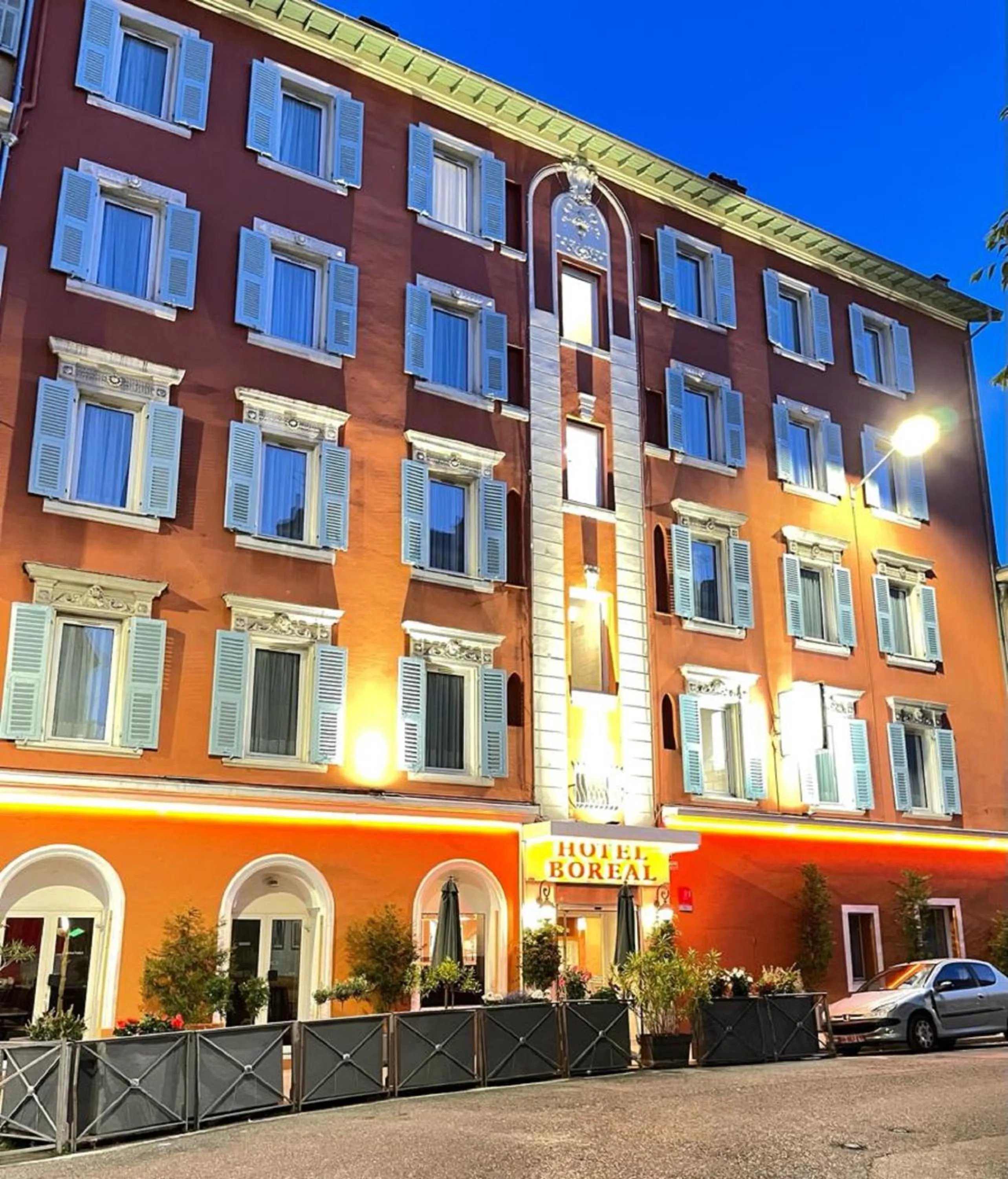 Property building in Hotel Boréal Nice