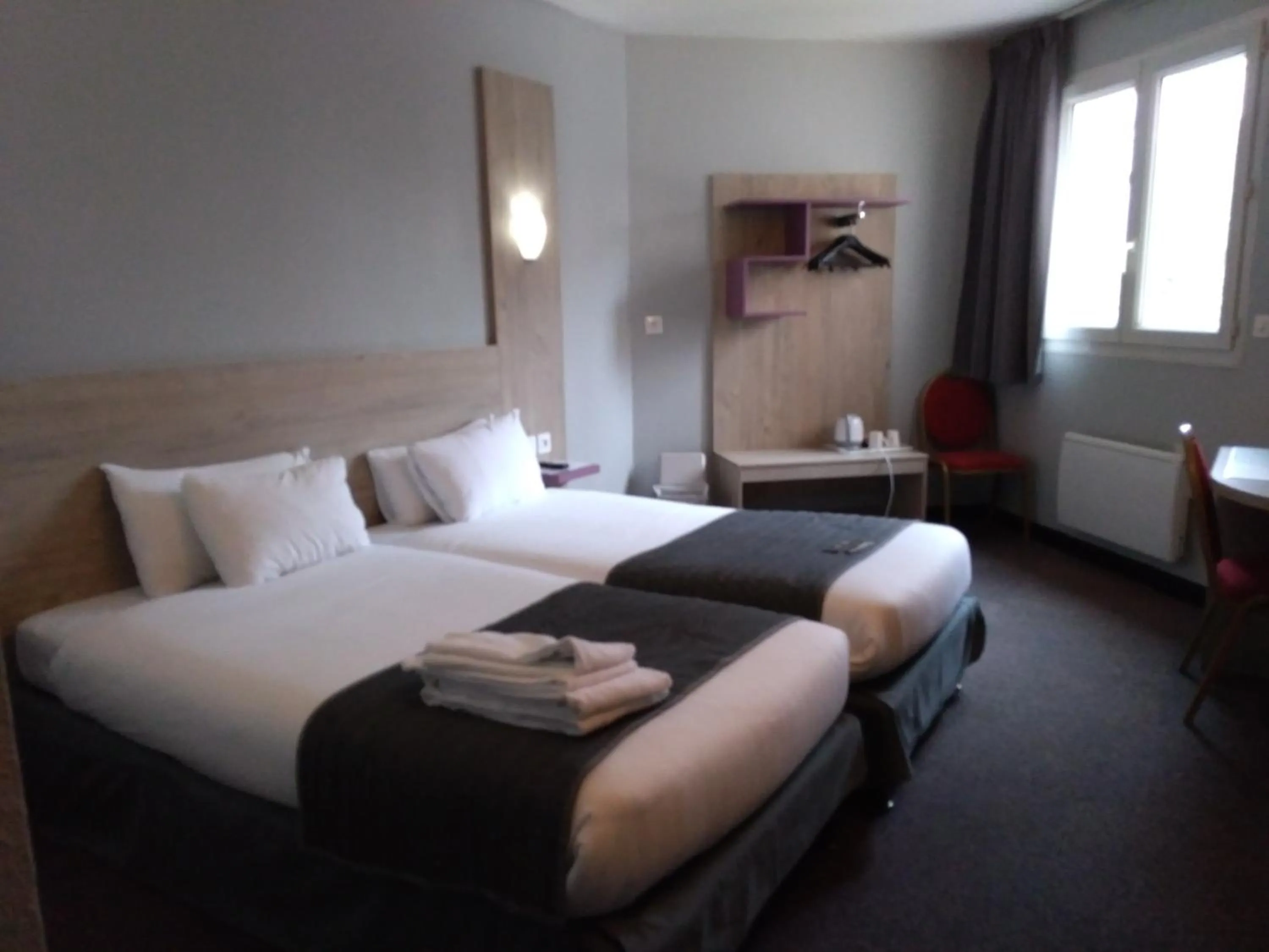 Bed in Kyriad Saint Fargeau Ponthierry - Apollonia