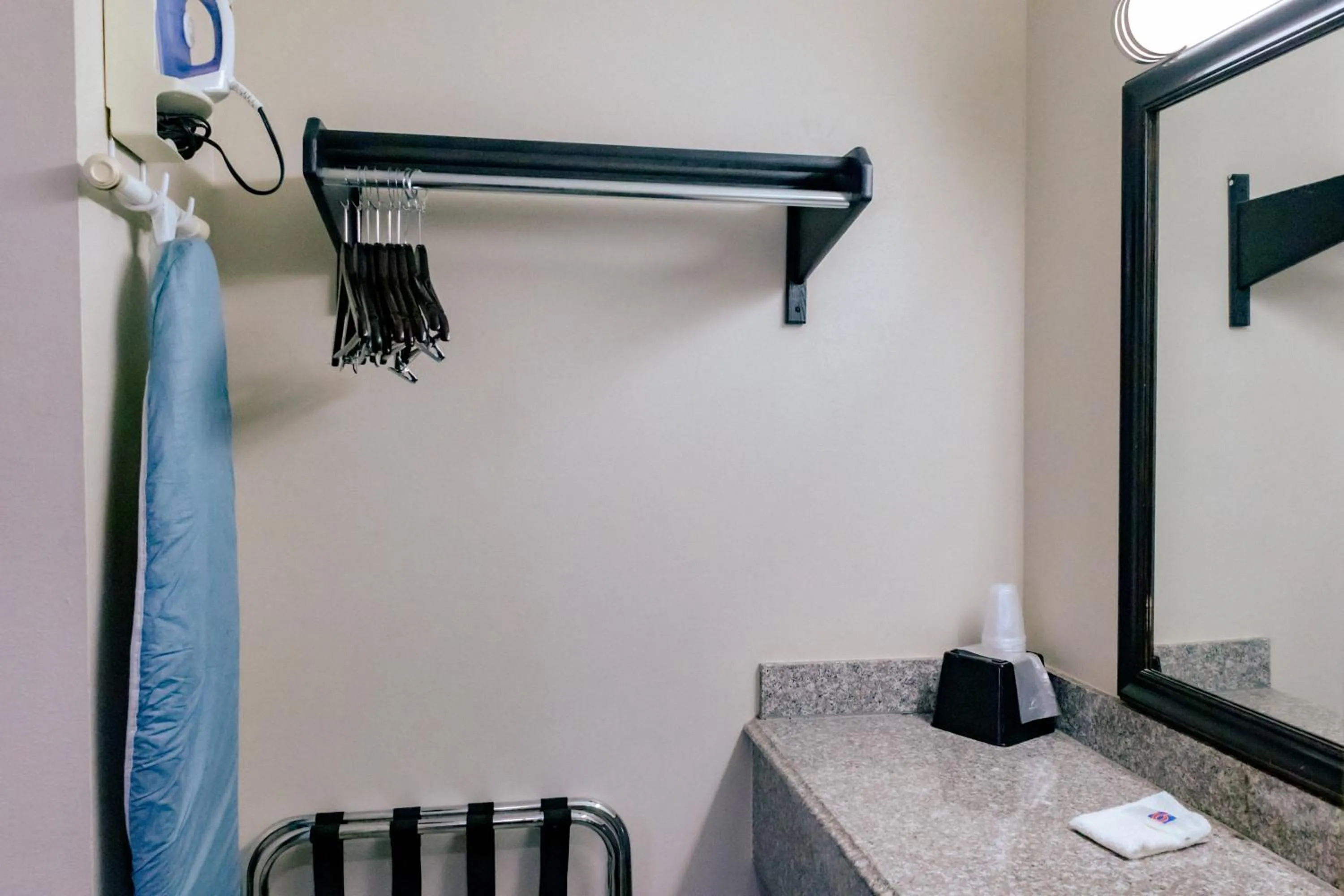 towels in Motel 6 Nacogdoches, TX