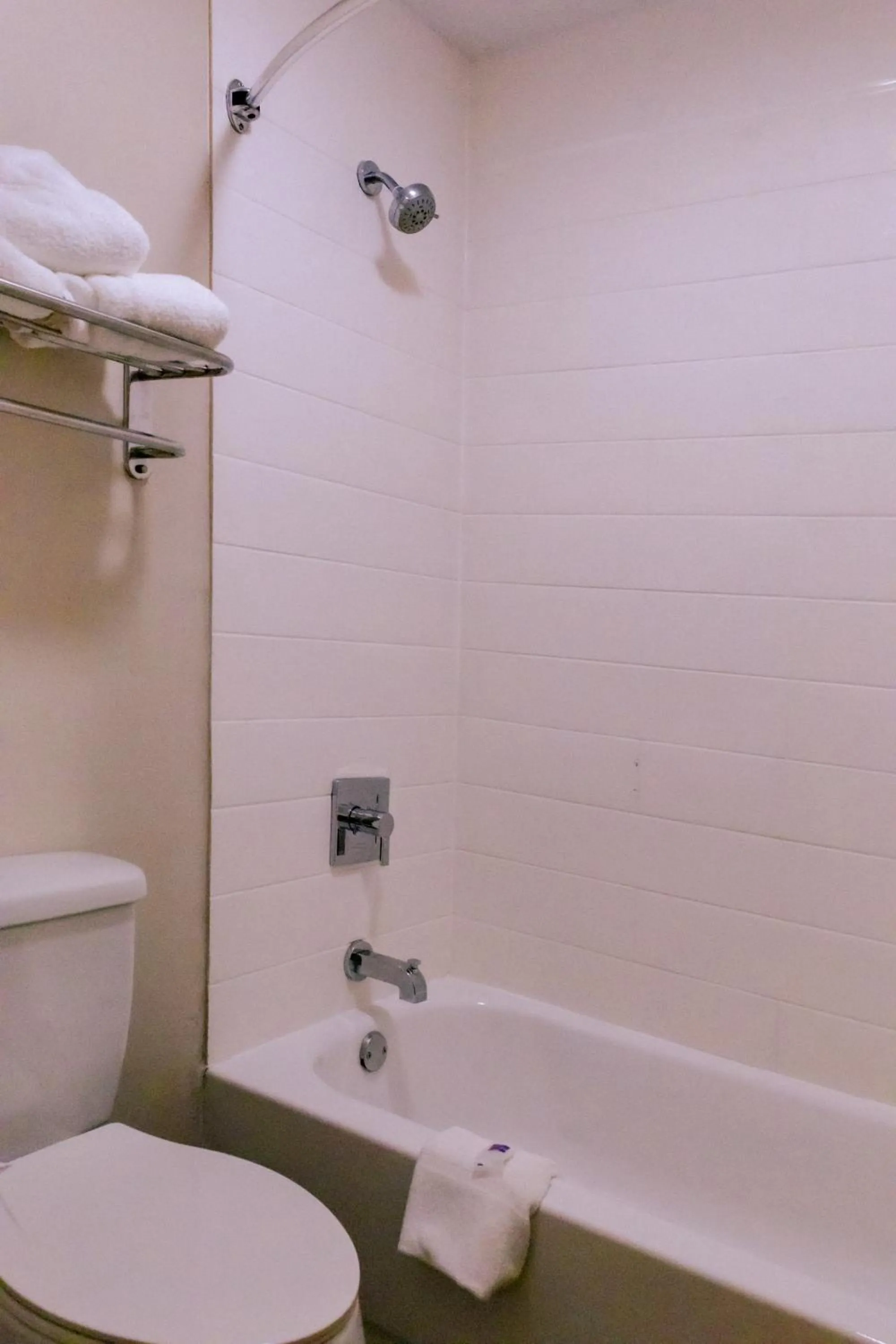 Shower in Motel 6 Nacogdoches, TX