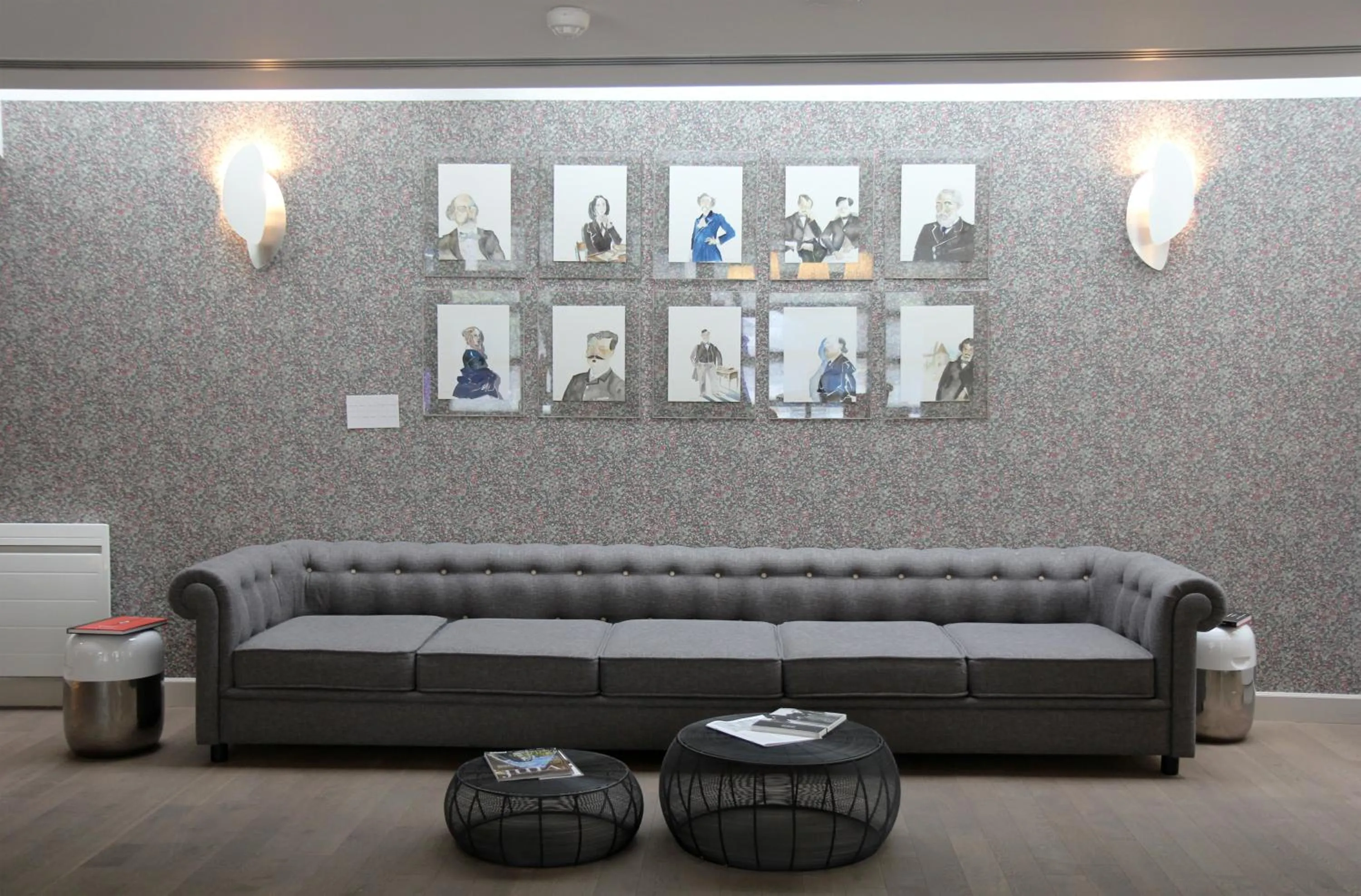 Lobby or reception in Hôtel Littéraire Gustave Flaubert, BW Signature Collection