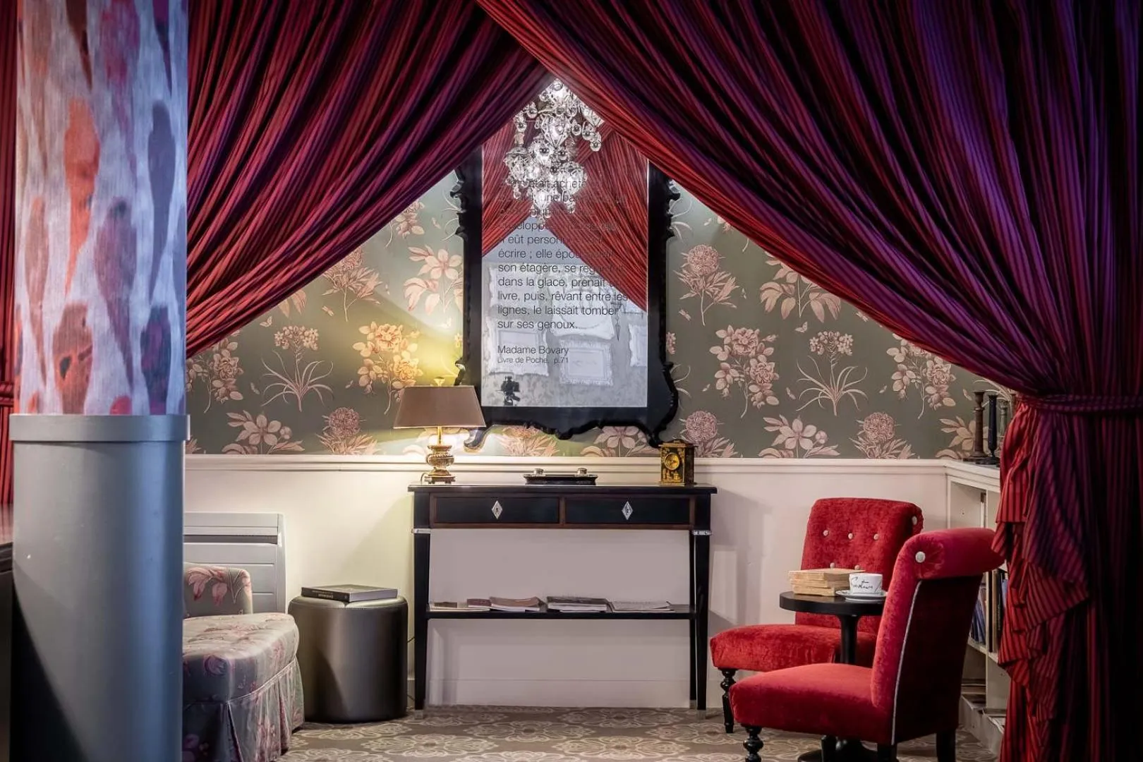 Living room in Hôtel Littéraire Gustave Flaubert, BW Signature Collection