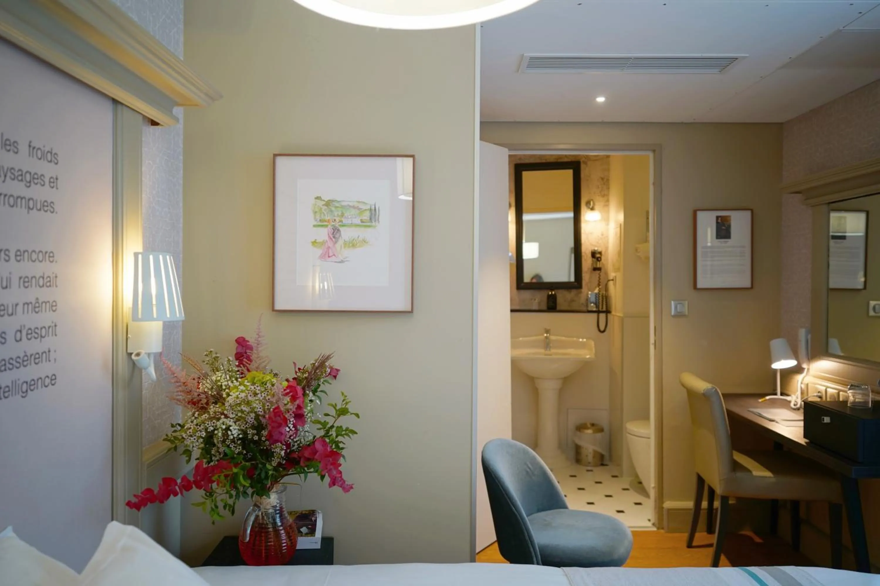 Bedroom in Hôtel Littéraire Gustave Flaubert, BW Signature Collection