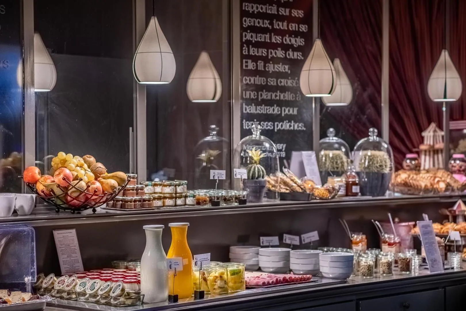 Buffet breakfast in Hôtel Littéraire Gustave Flaubert, BW Signature Collection