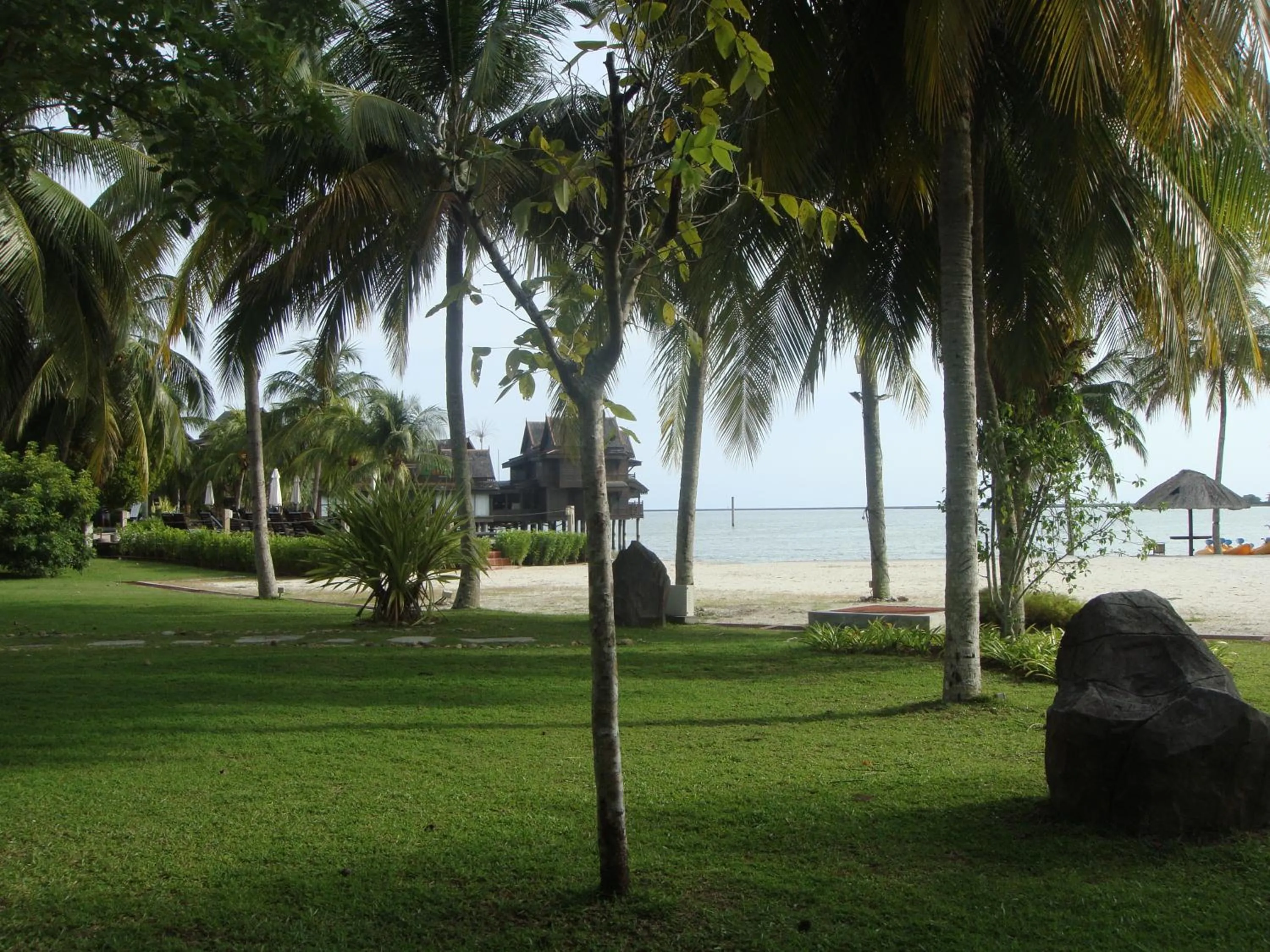 Garden in LANGKAWI LAGOON RESORT OCEAN SUITE