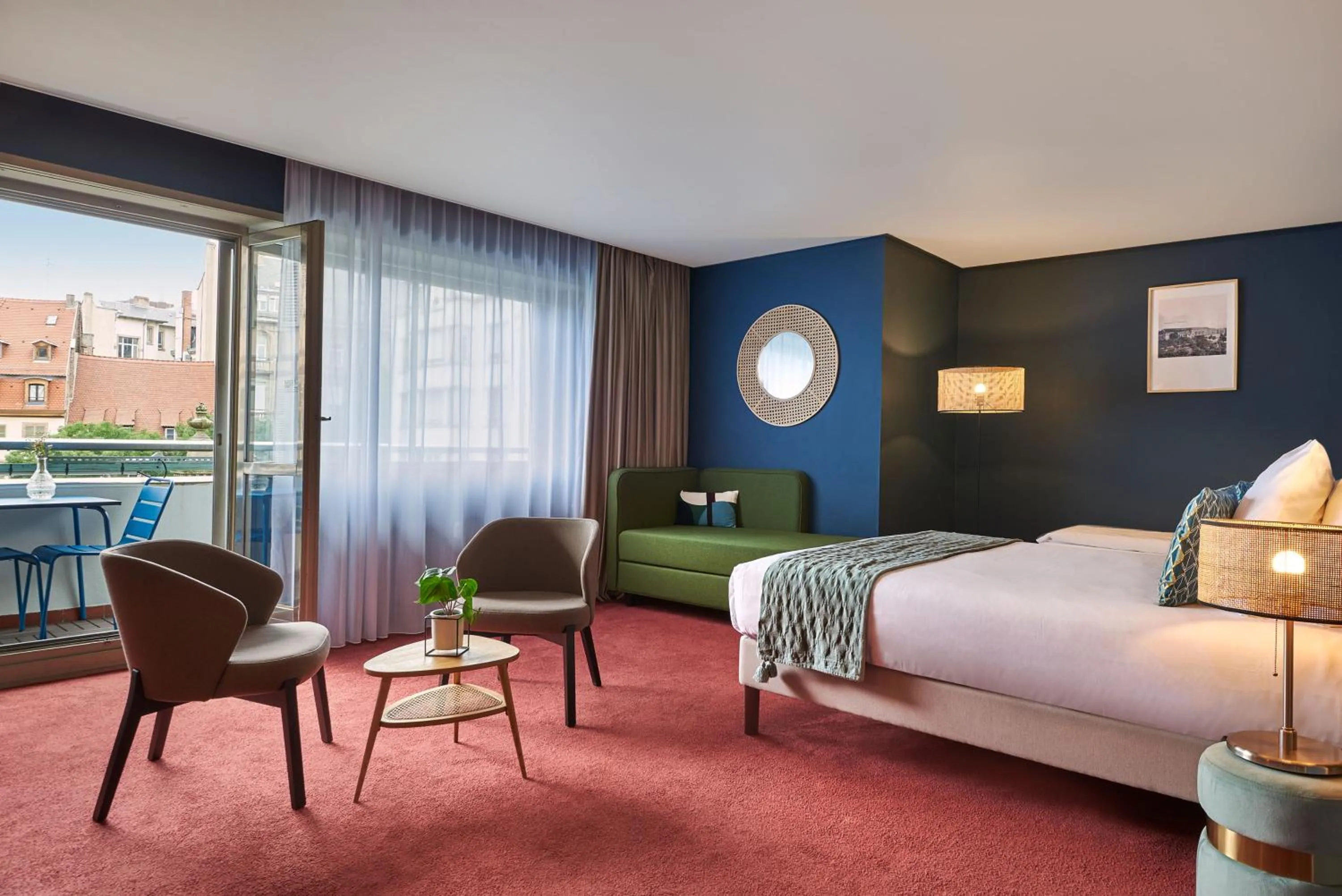 Bed in Hotel Kaijoo by HappyCulture