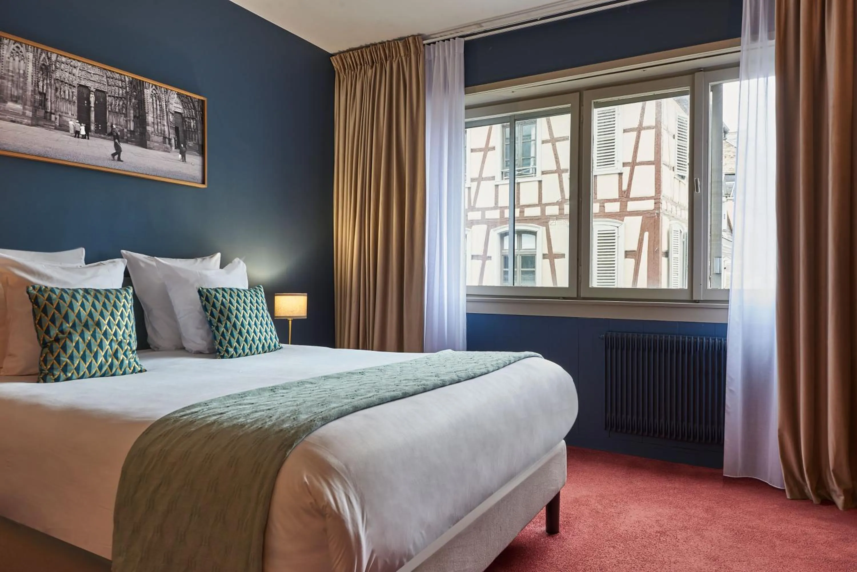 Bed in Hotel Kaijoo by HappyCulture