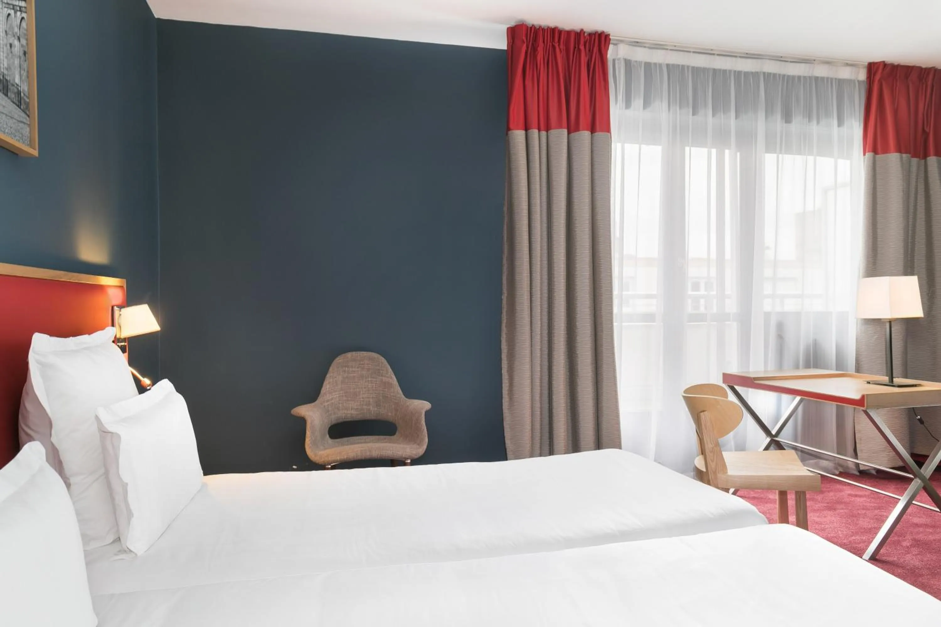 Bedroom, Bed in Hotel Kaijoo by HappyCulture