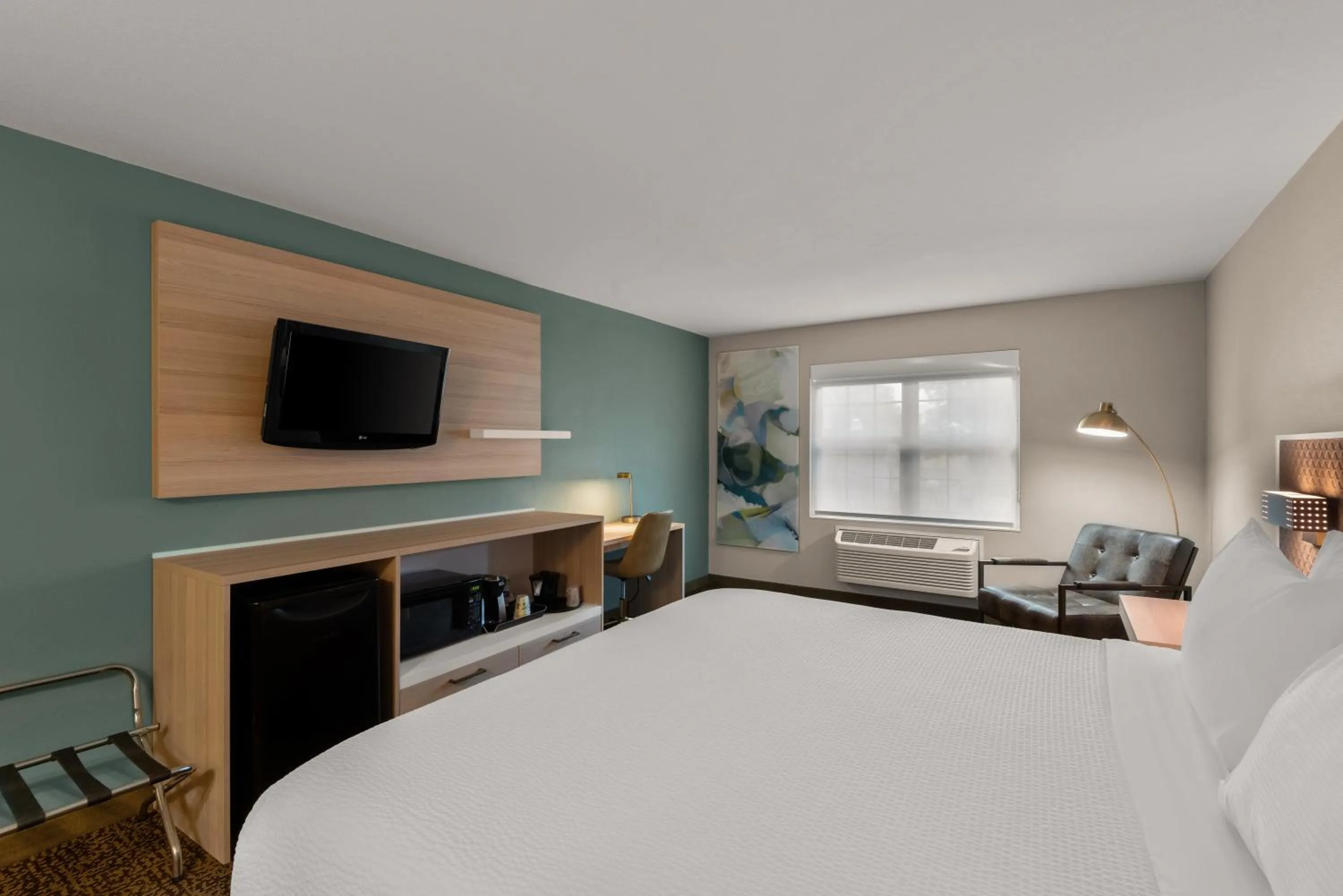 Bed in Wyndham Garden Galena Hotel & Day Spa