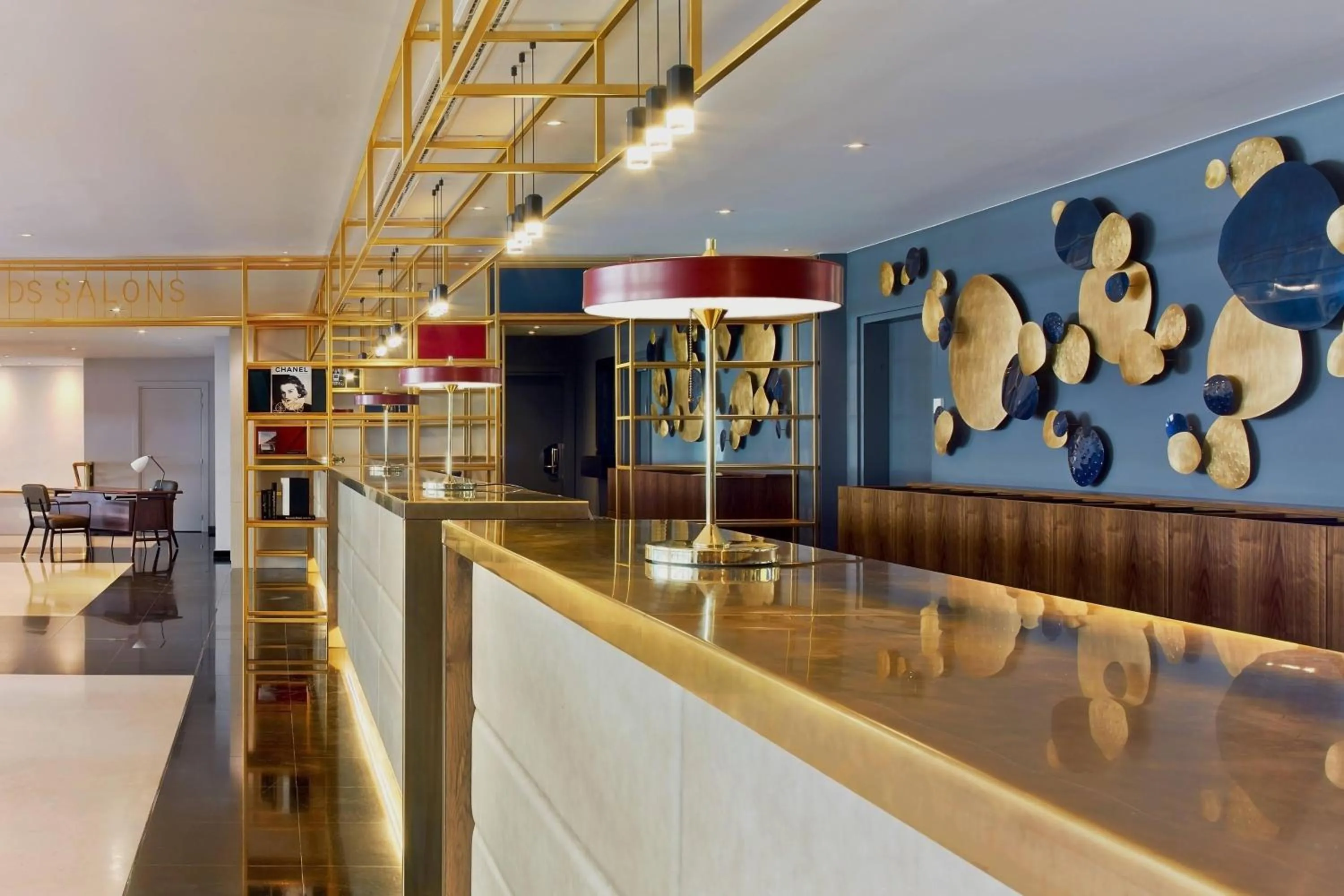 Lobby or reception in Le Méridien Paris Arc De Triomphe