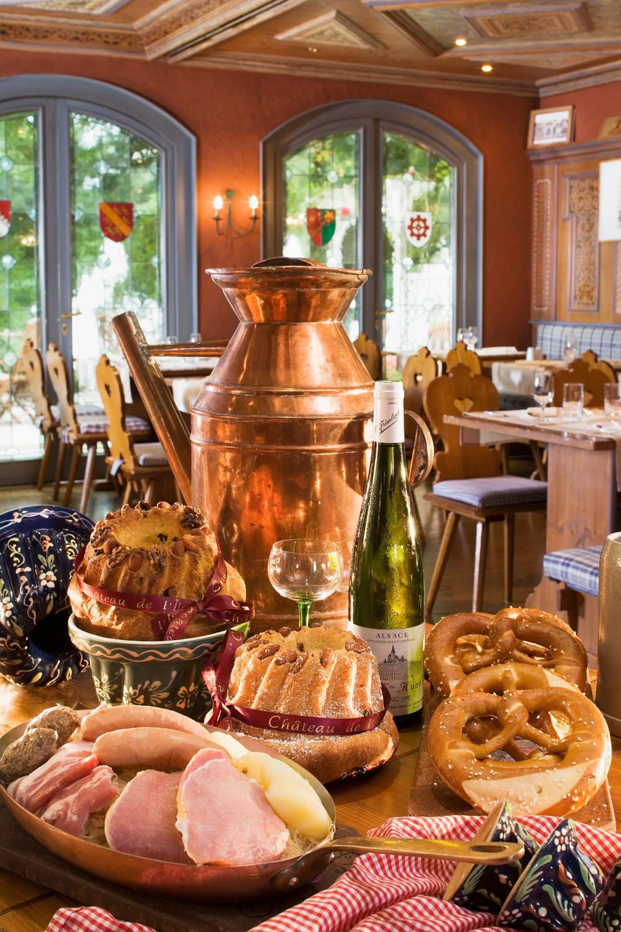 Restaurant/places to eat in Hôtel Château de l'ile