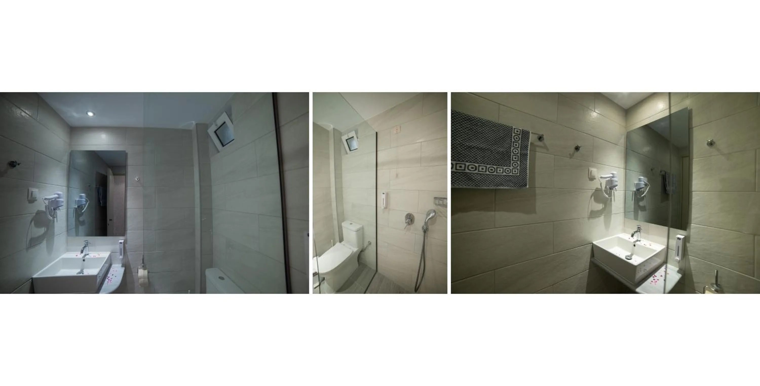 Shower in Hotel Alkionis