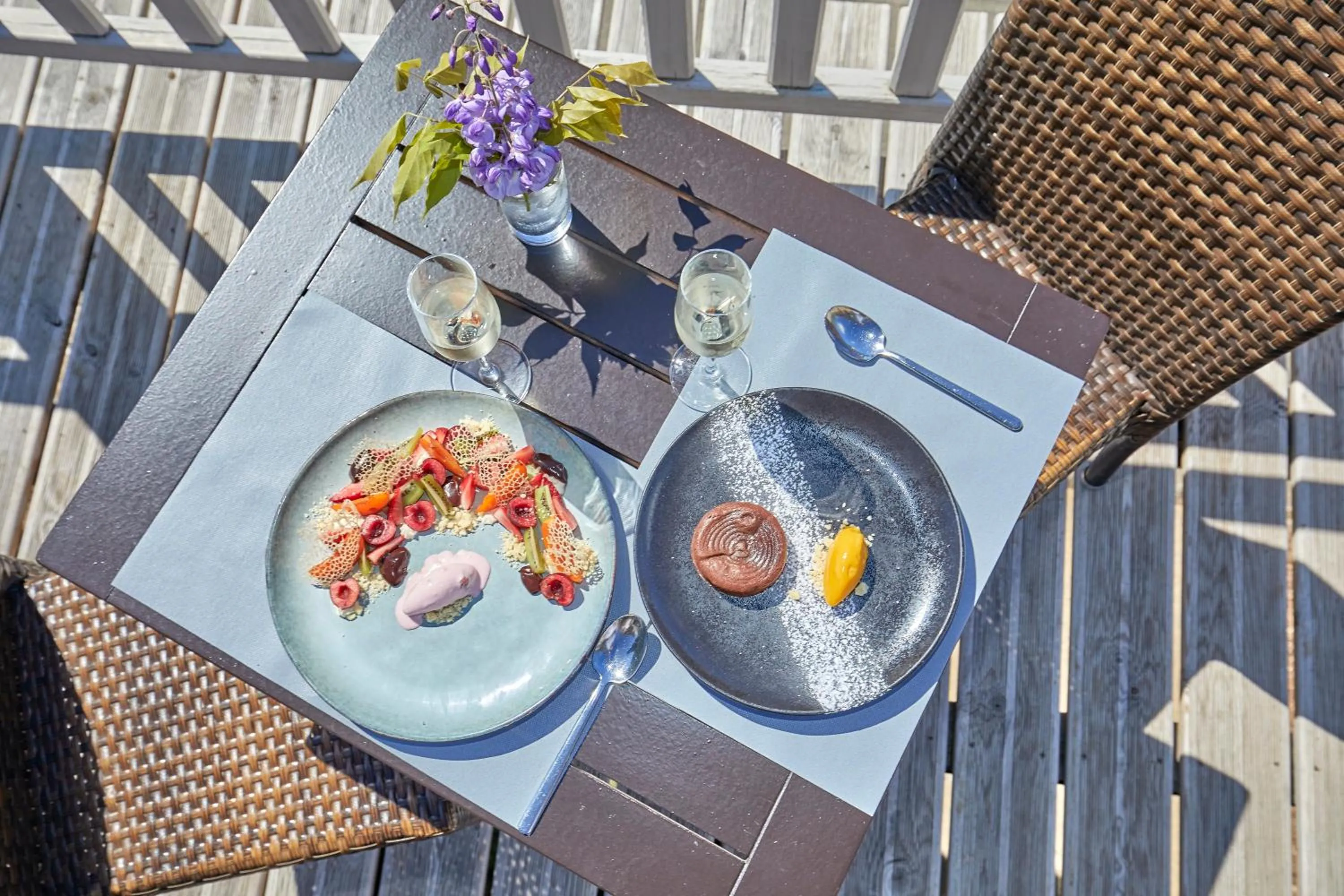 Patio in Saint Malo Golf Resort