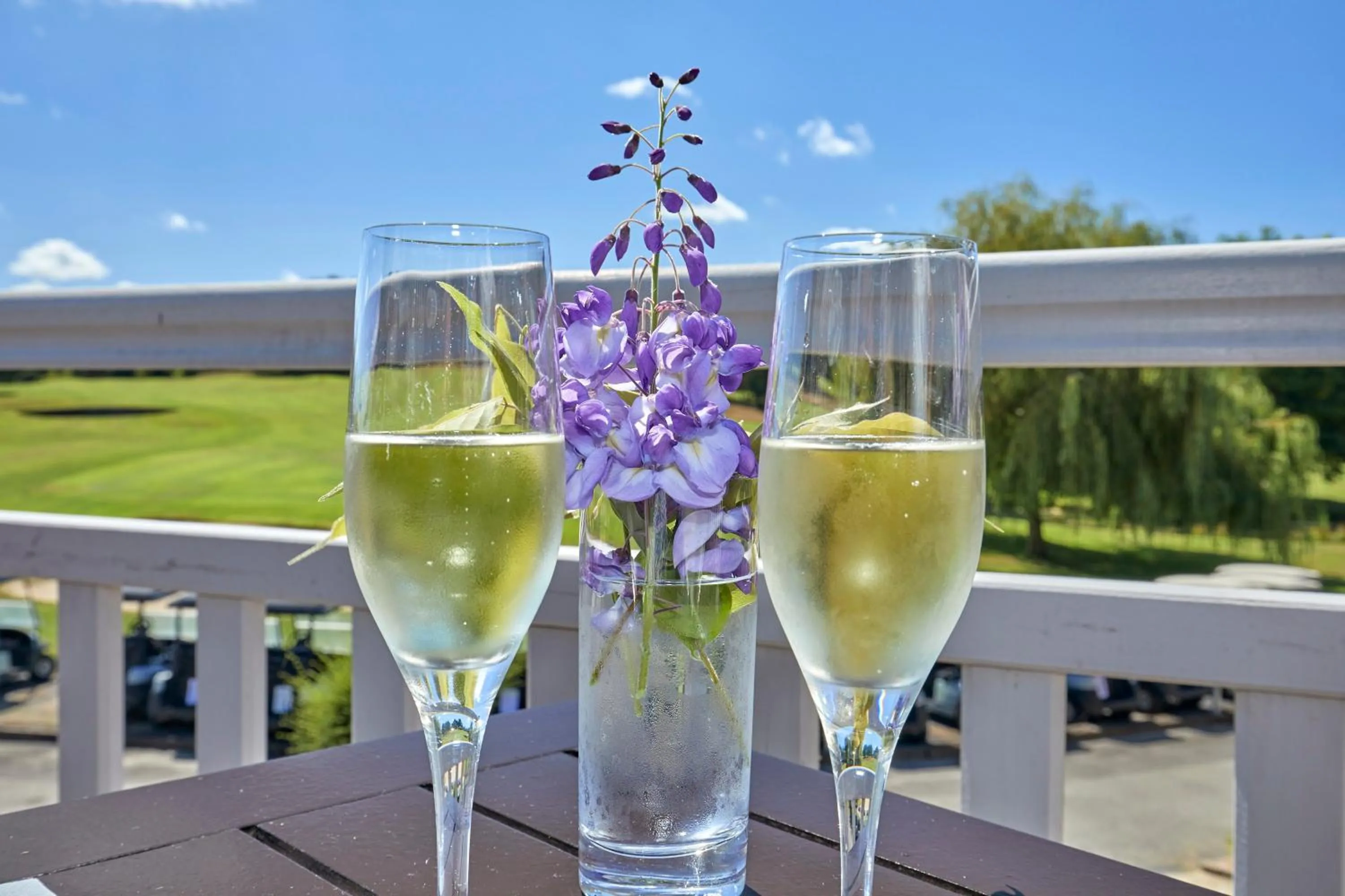 Patio in Saint Malo Golf Resort