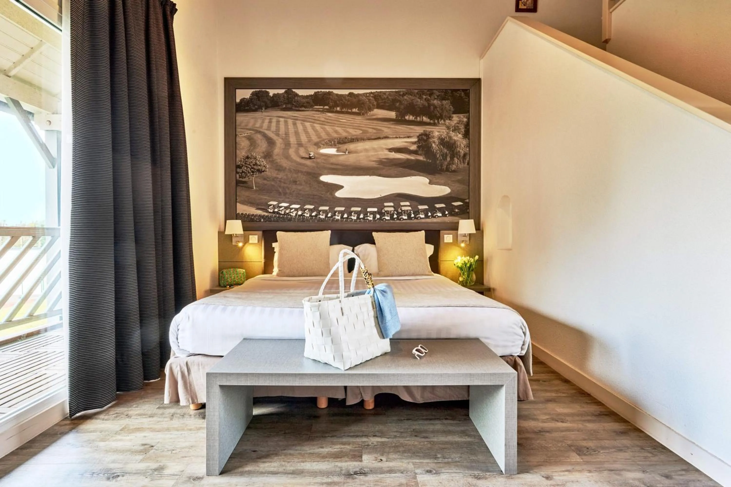 Bed in Saint Malo Golf Resort