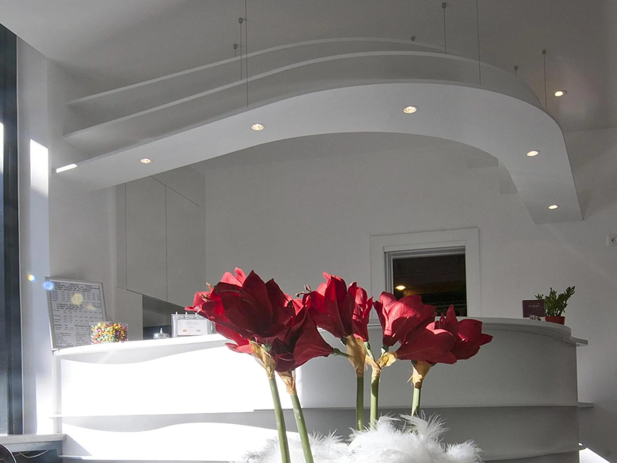 Lobby or reception in Hôtel le Grillon