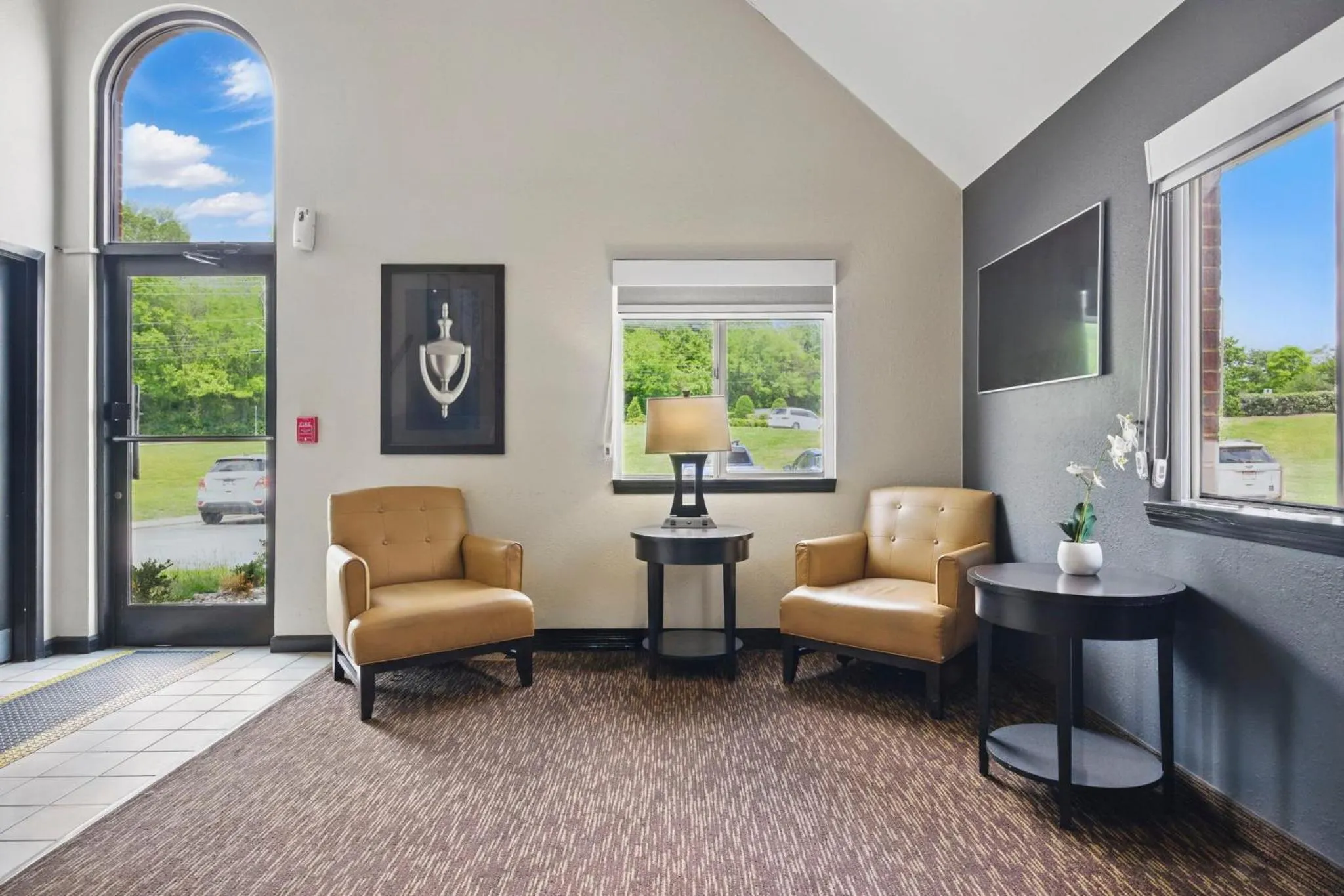 Lobby or reception in HomeStay Suites