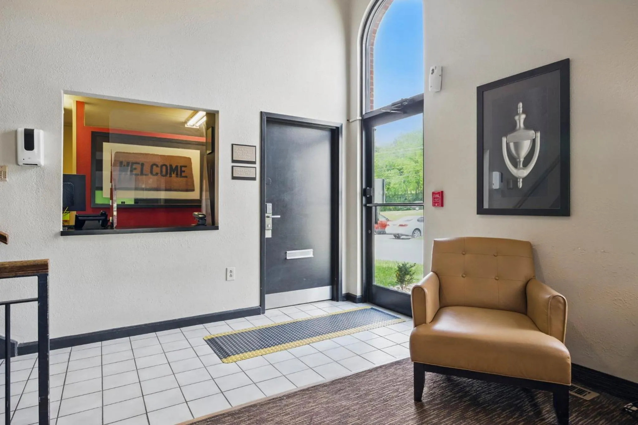 Lobby or reception in HomeStay Suites