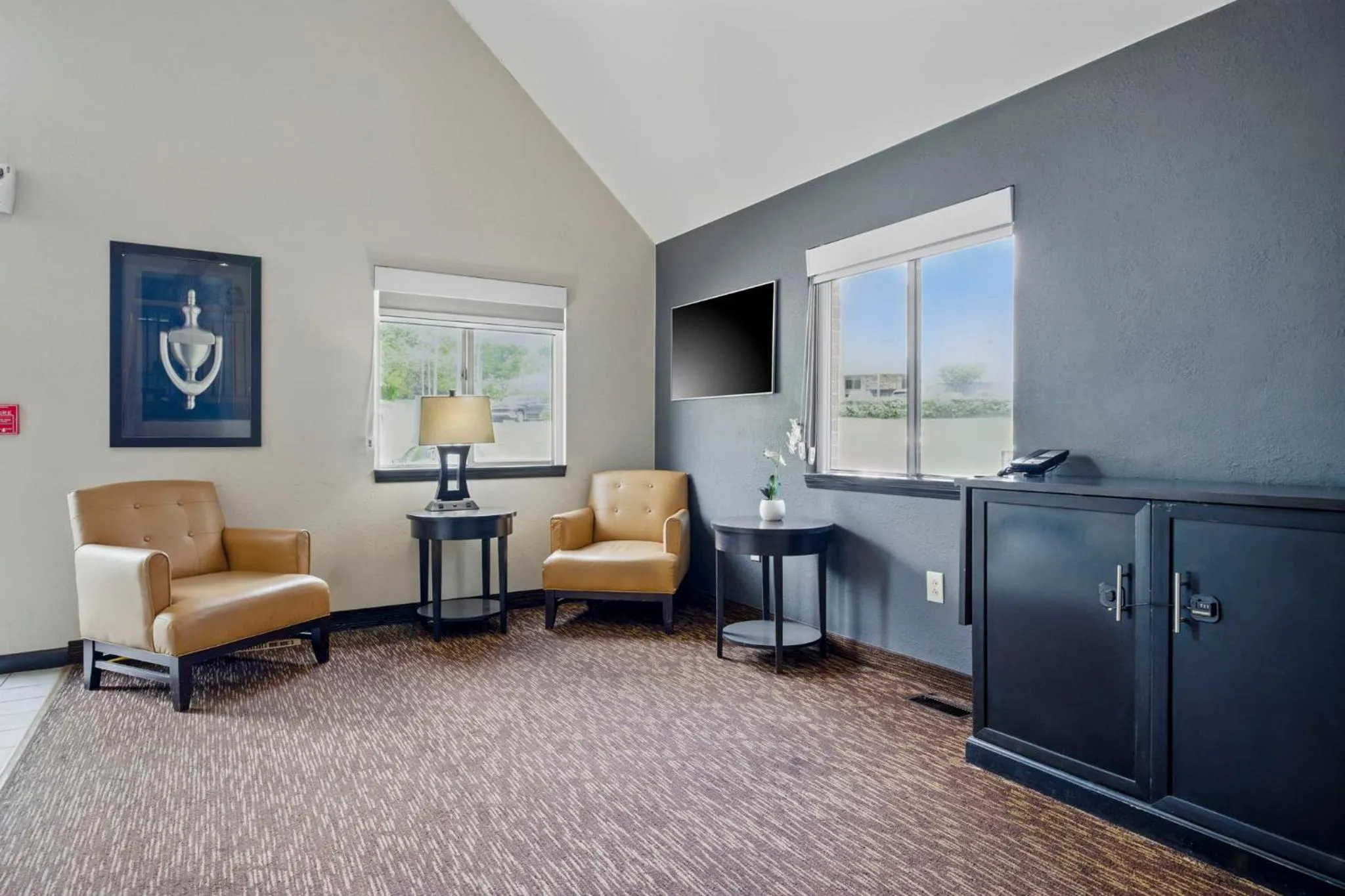 Lobby or reception in HomeStay Suites