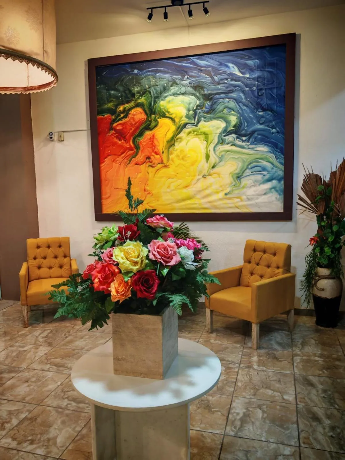 Lobby or reception in BB INN