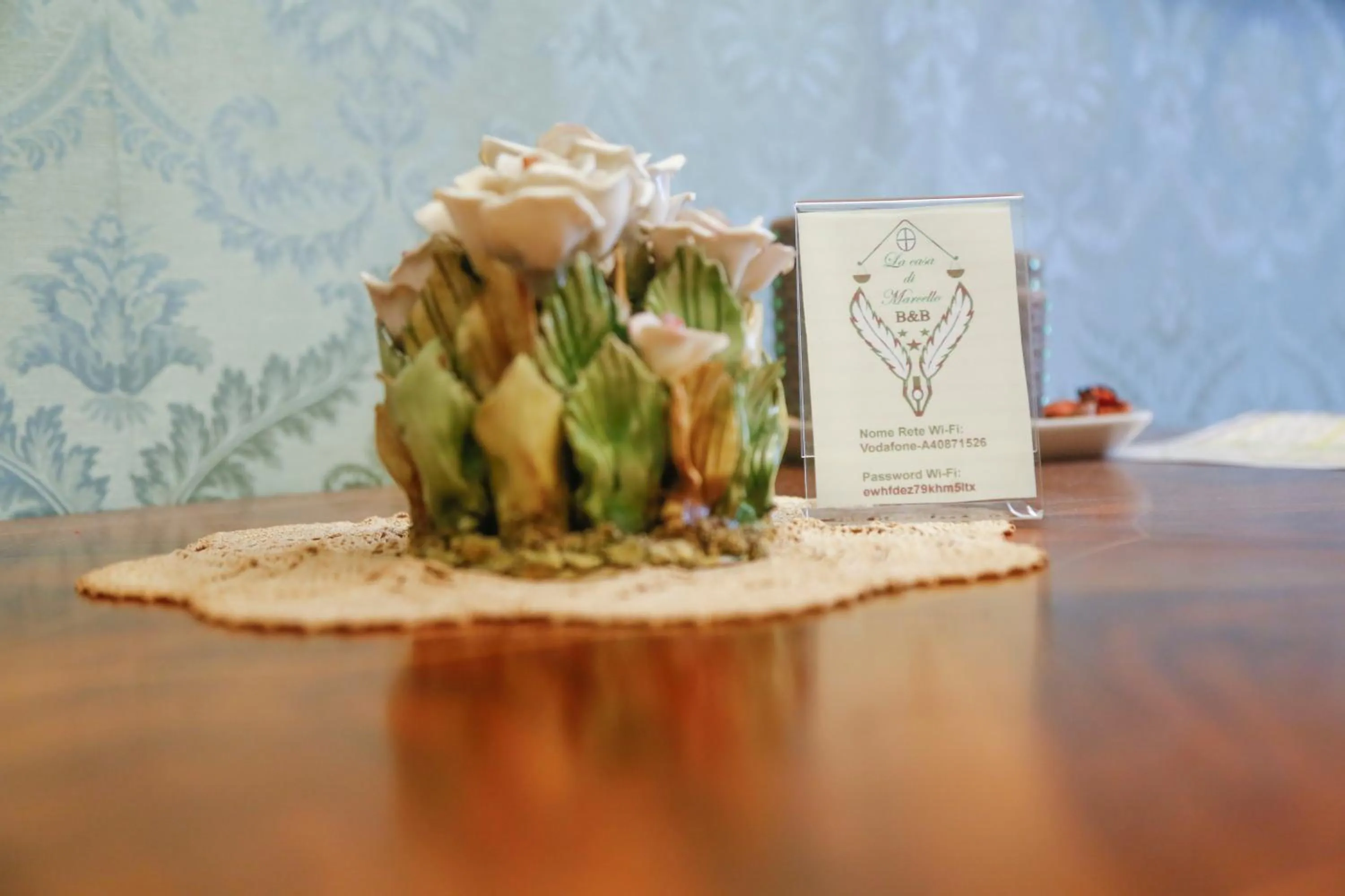 Decorative detail in La casa di Marcello