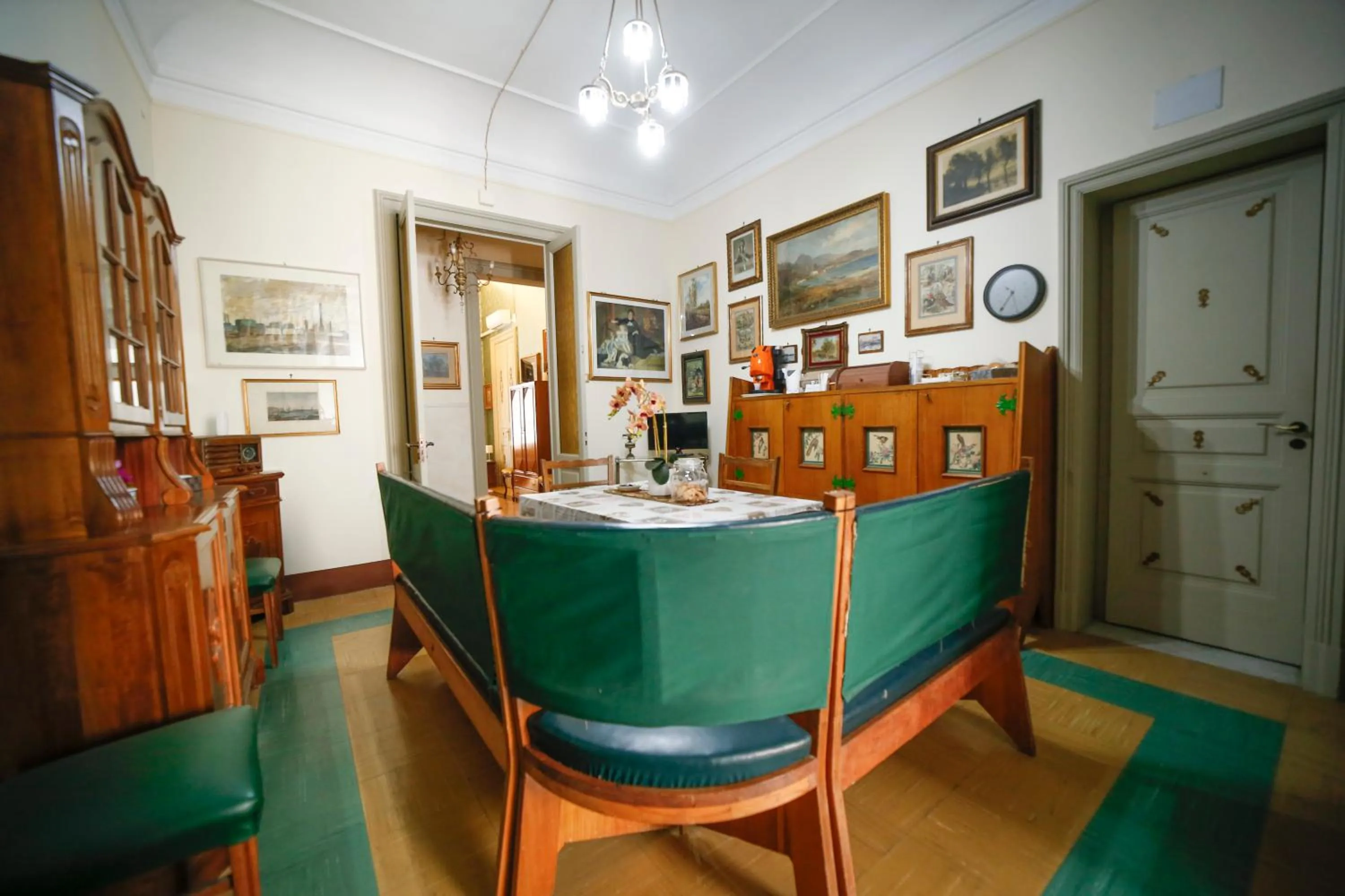 Communal lounge/ TV room in La casa di Marcello