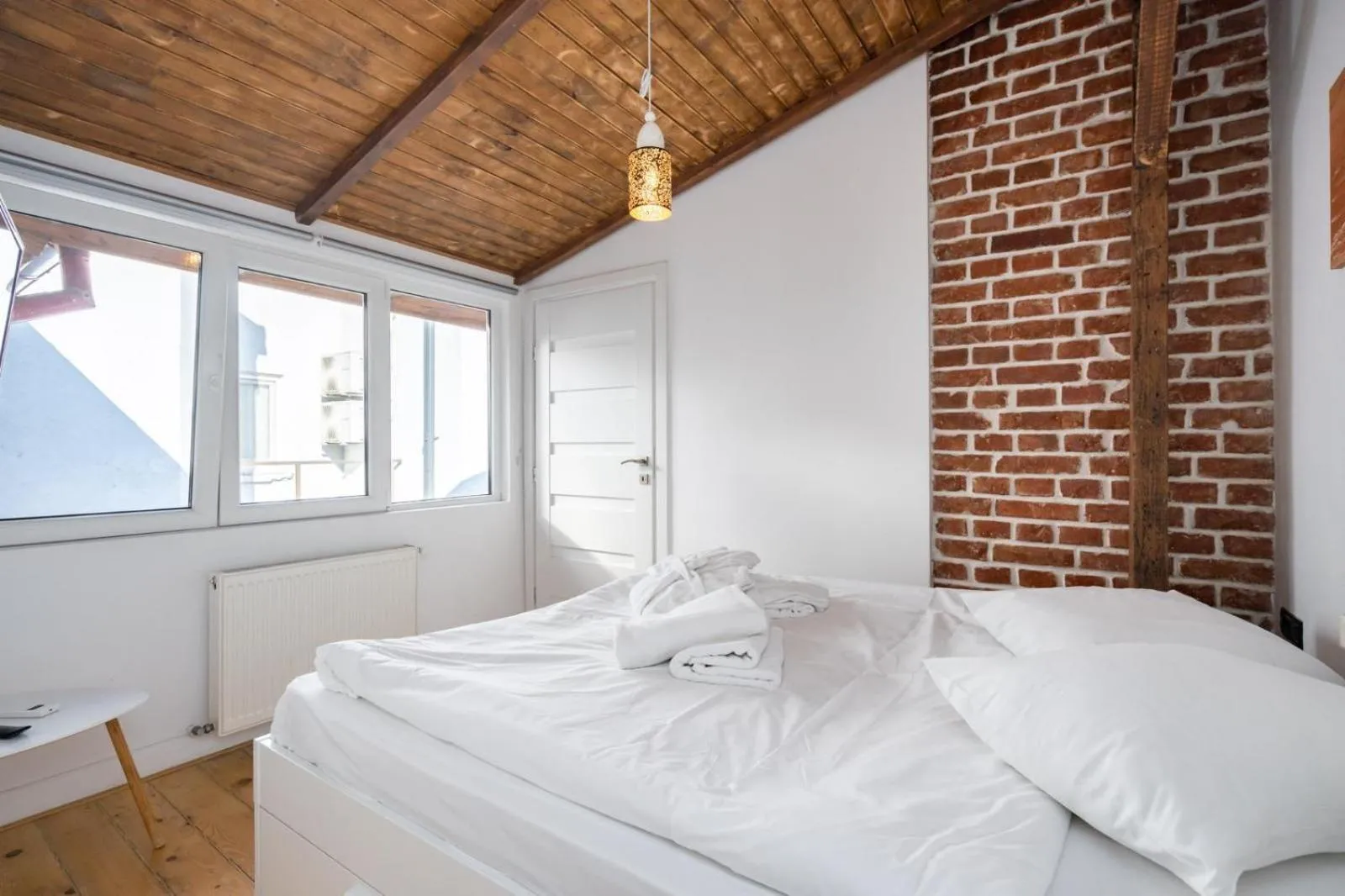 Bed in Lascar Catargiu Villa