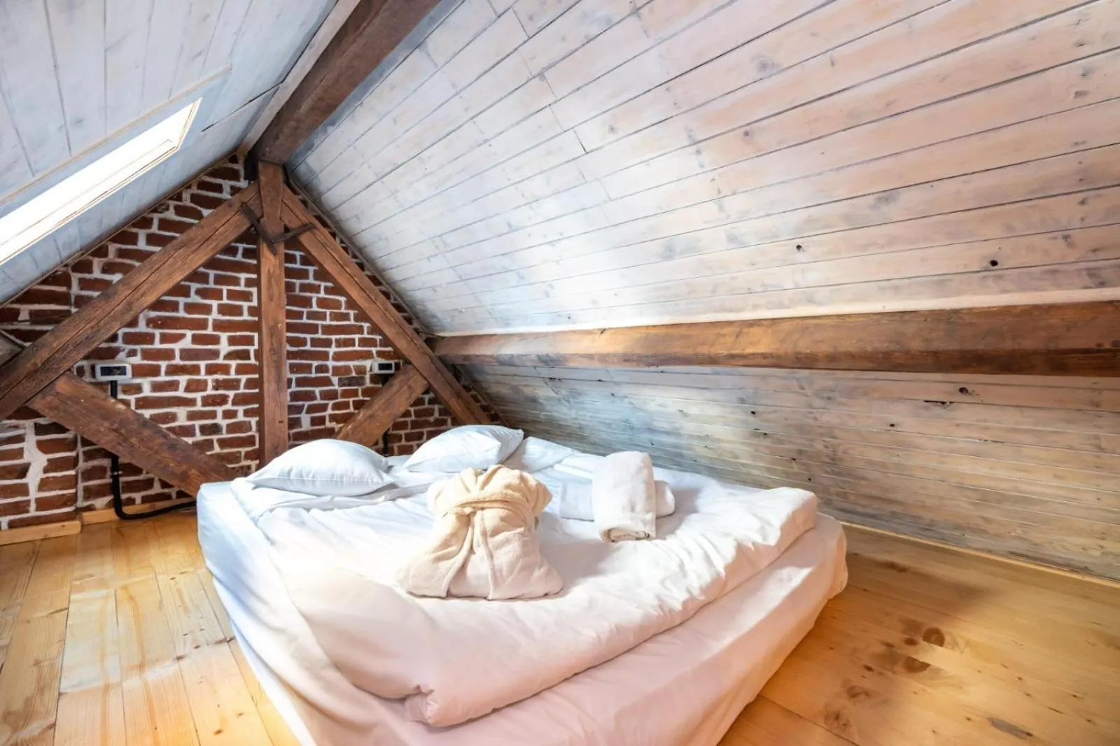 Bed in Lascar Catargiu Villa