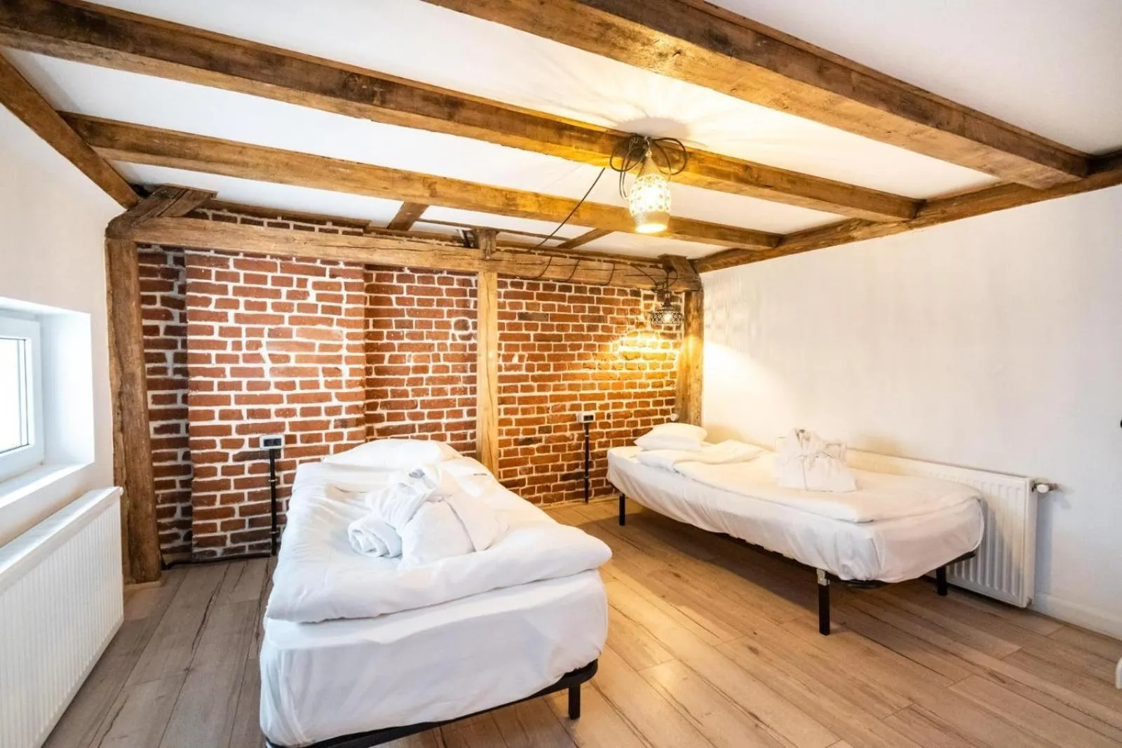 Bed in Lascar Catargiu Villa