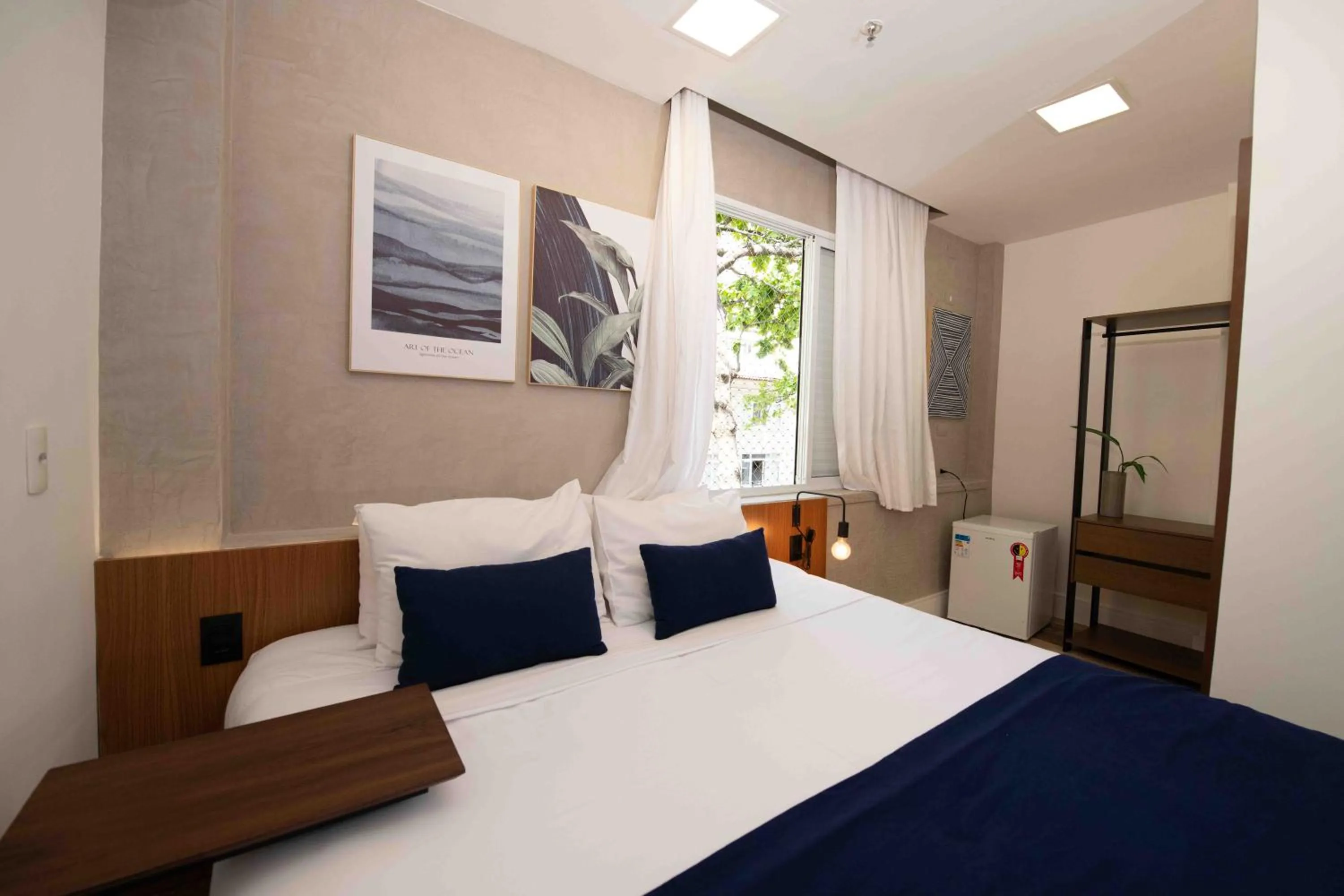 Bedroom, Bed in Leblon Design Hotel