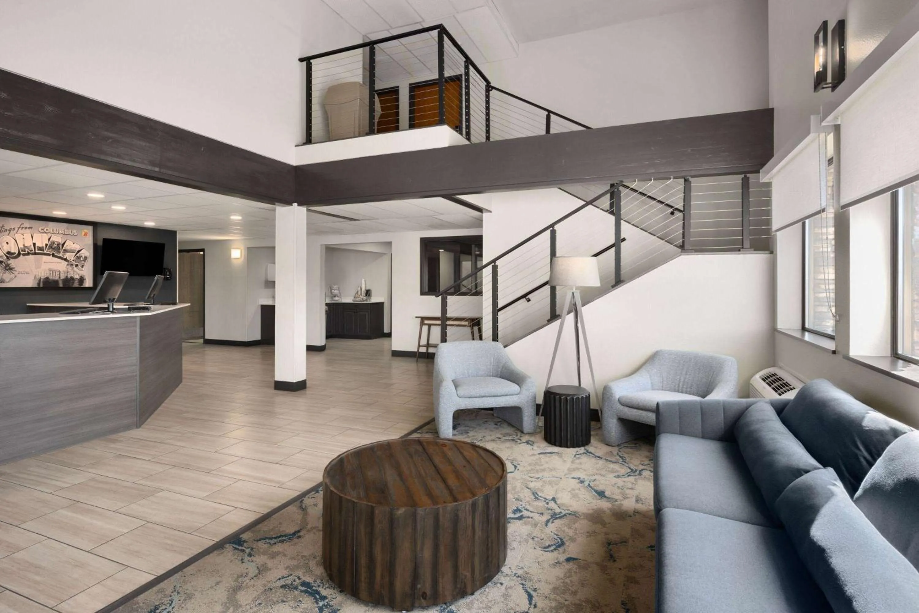 Lobby or reception in Super 8 by Wyndham Columbus