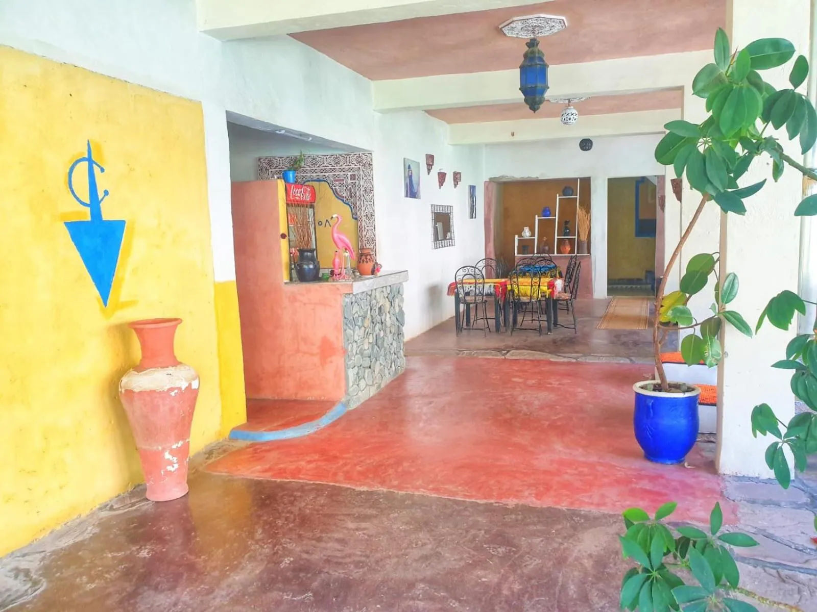 Lobby or reception in Atlas Tigmi