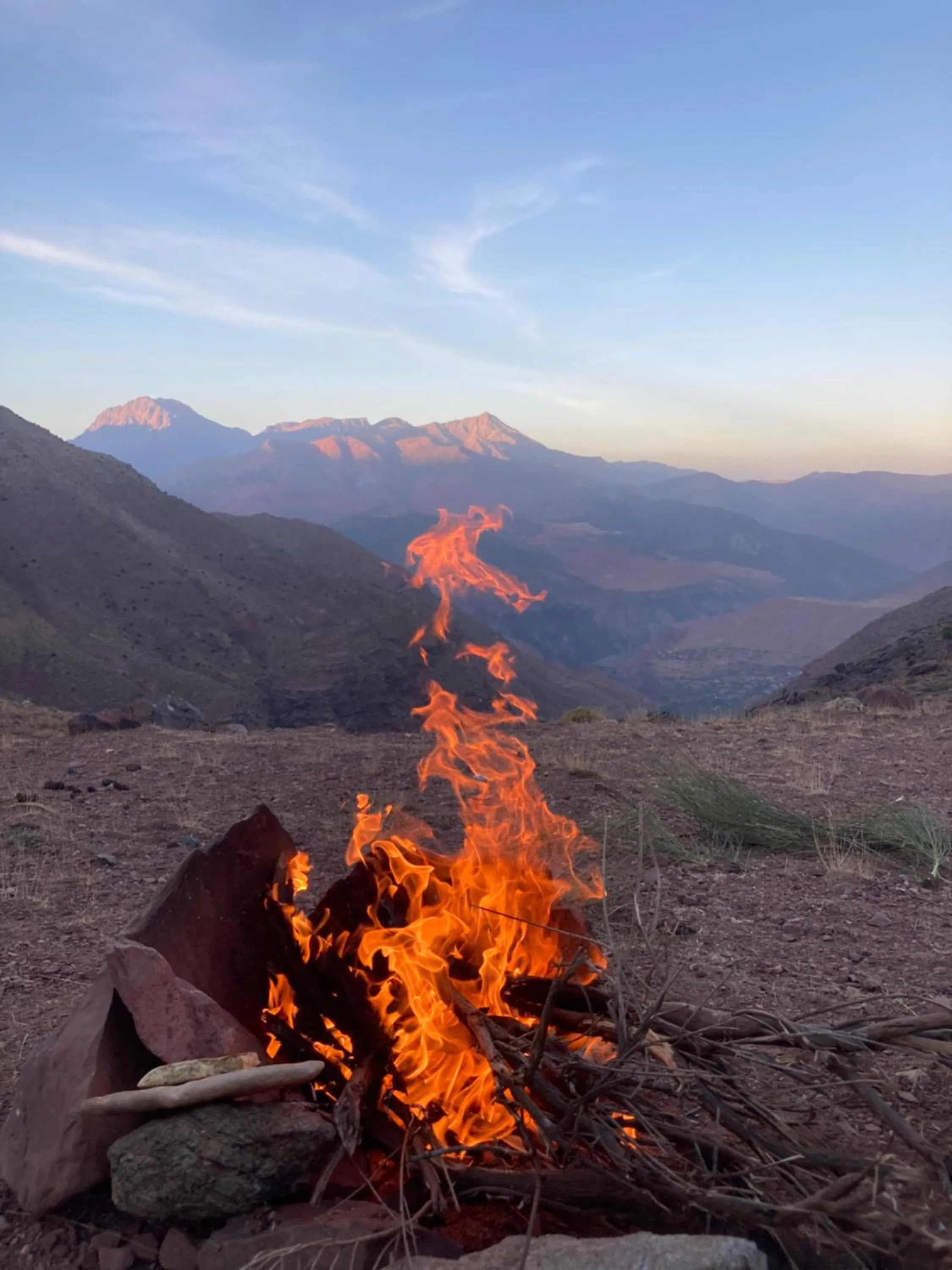Natural landscape in Atlas Tigmi