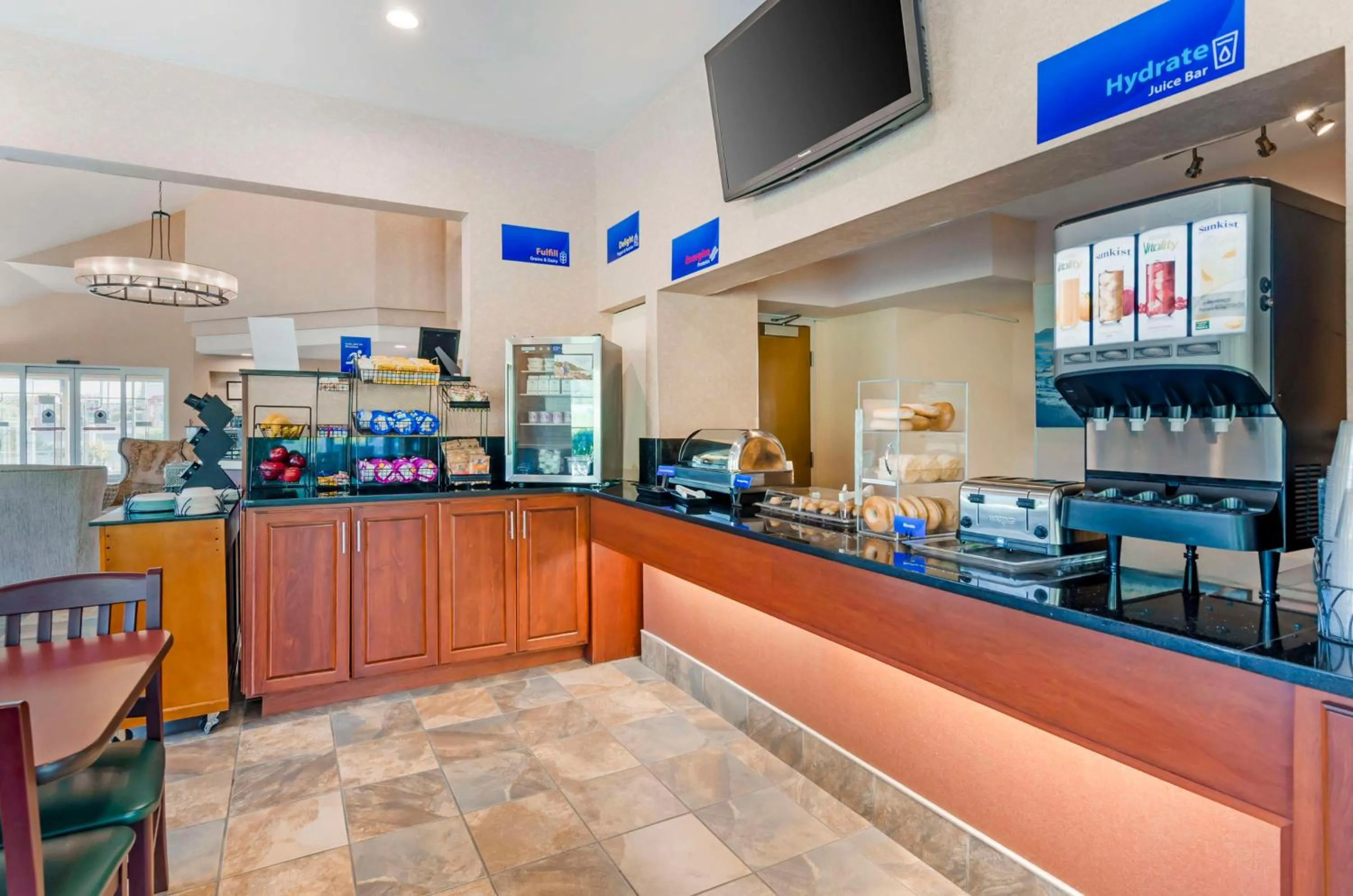 Breakfast in Best Western Lexington Inn