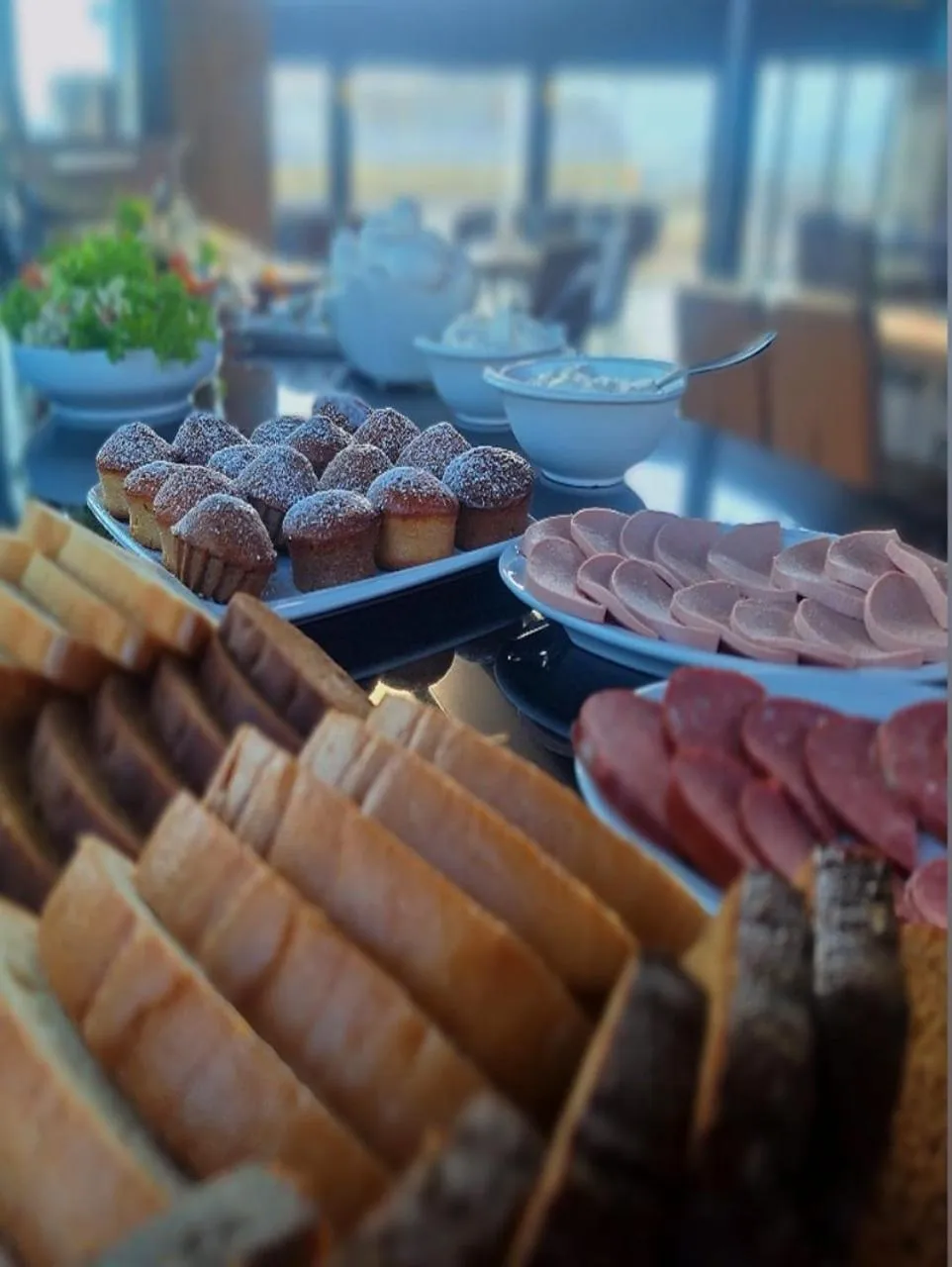 Buffet breakfast in Bel Mare Boutique Hotel