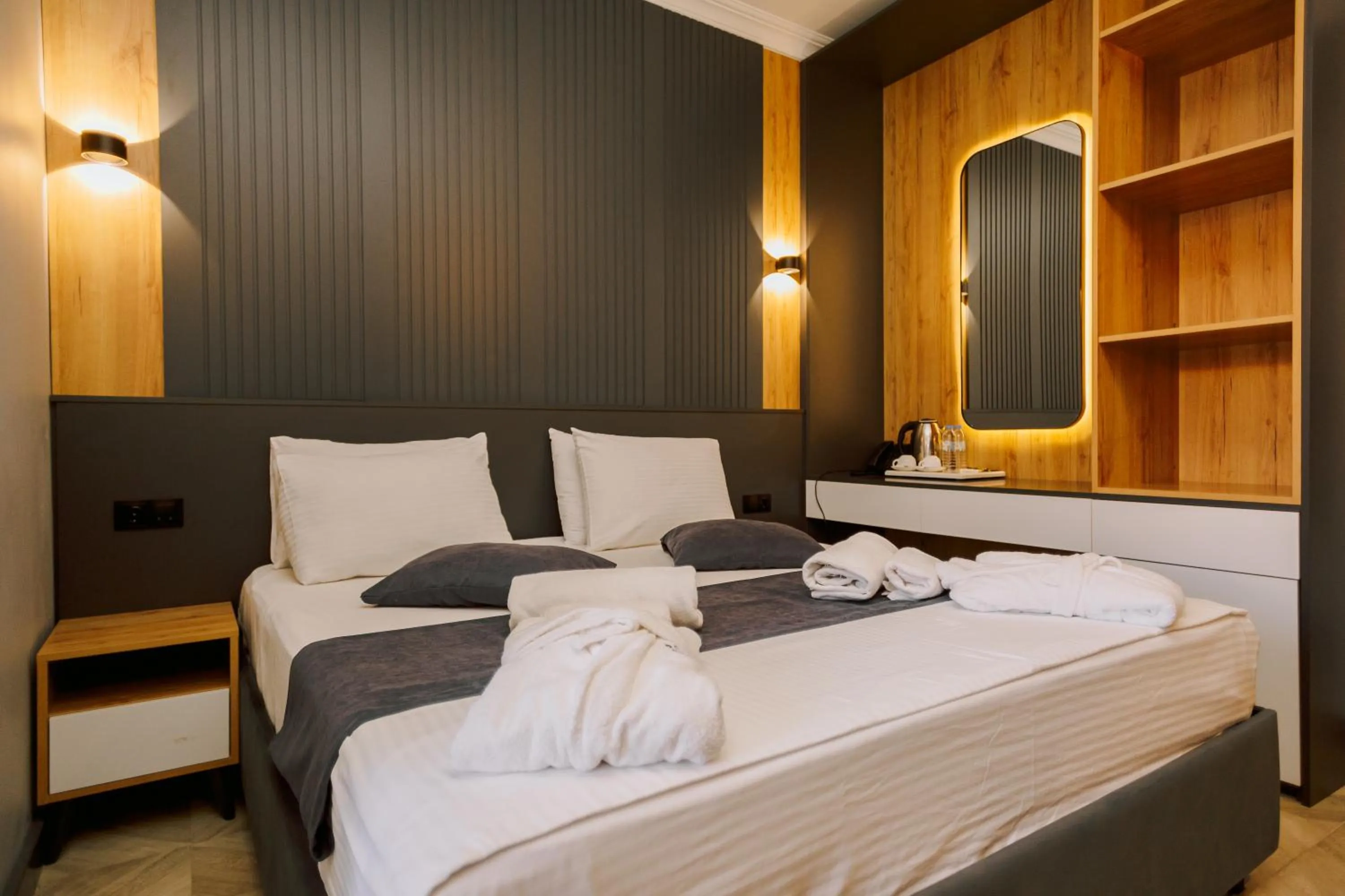 Bed in Bel Mare Boutique Hotel