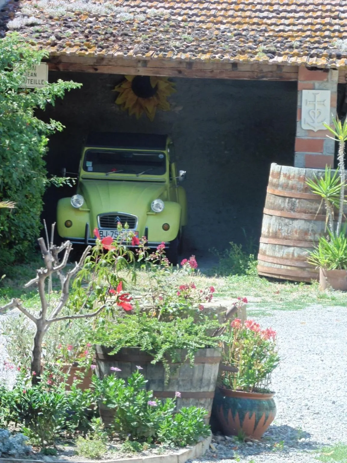 Garden in L'Albane Chambres d'hôtes