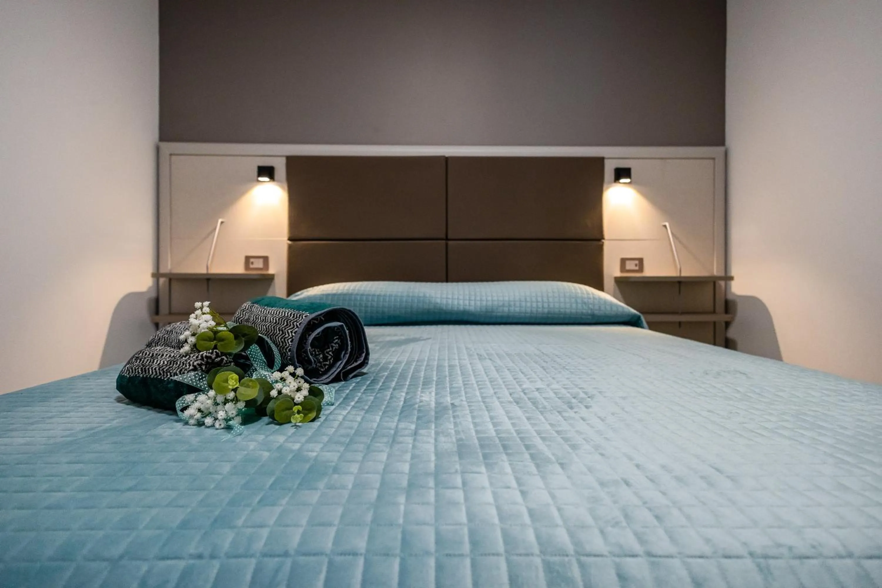 Bedroom, Bed in La Collina di Montegrappa - Suites with Heated Private Pool - Suites with Shared Pool